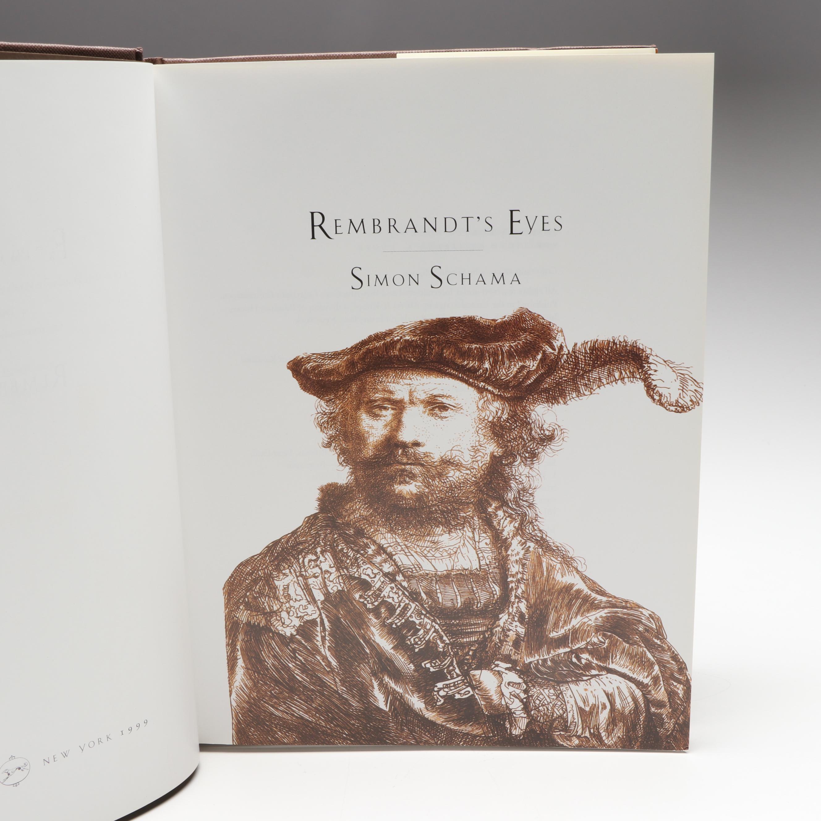 "Rembrandt" by Christian Tümpel with "Rembrandt's Eyes" by Simon Schama