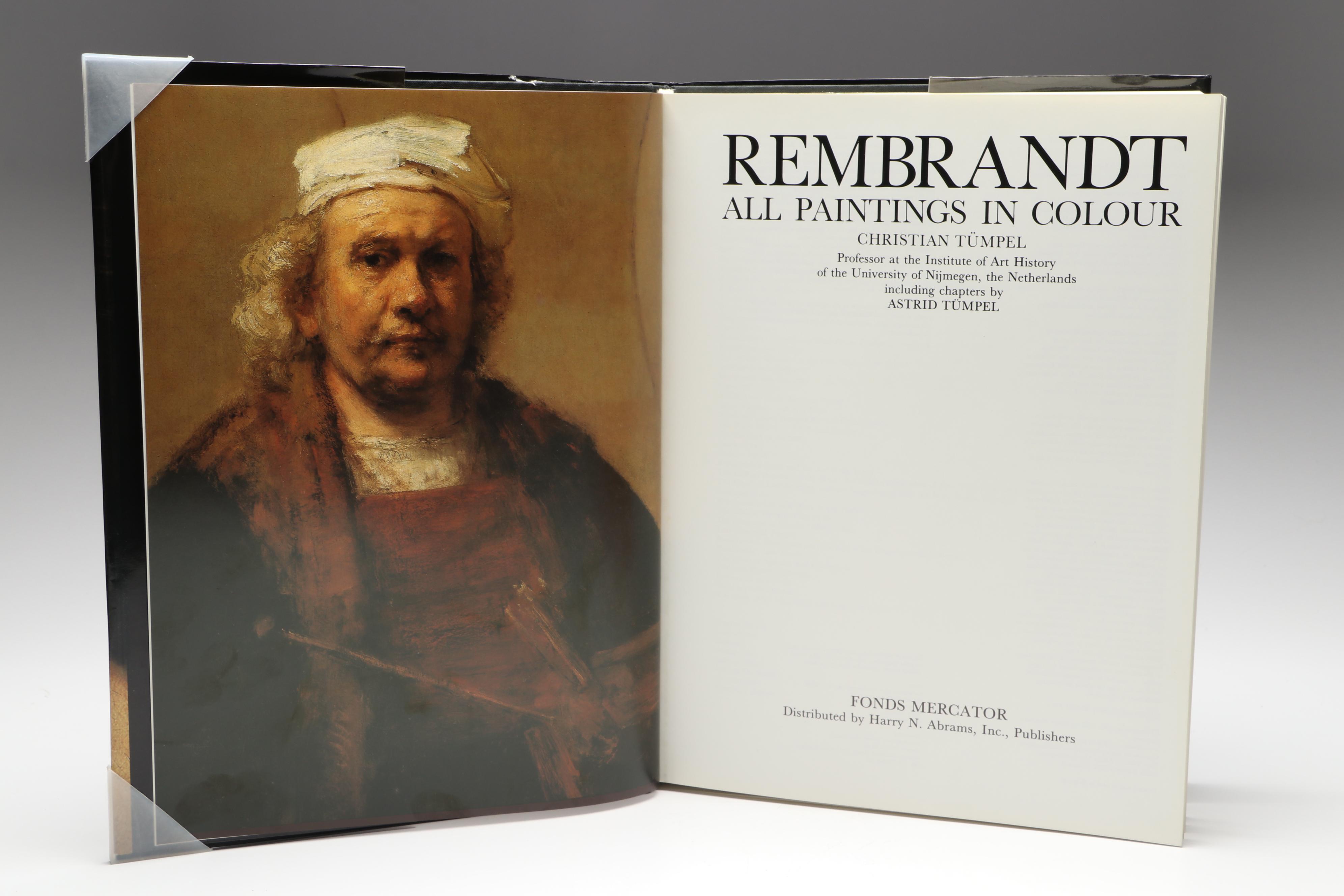 "Rembrandt" by Christian Tümpel with "Rembrandt's Eyes" by Simon Schama