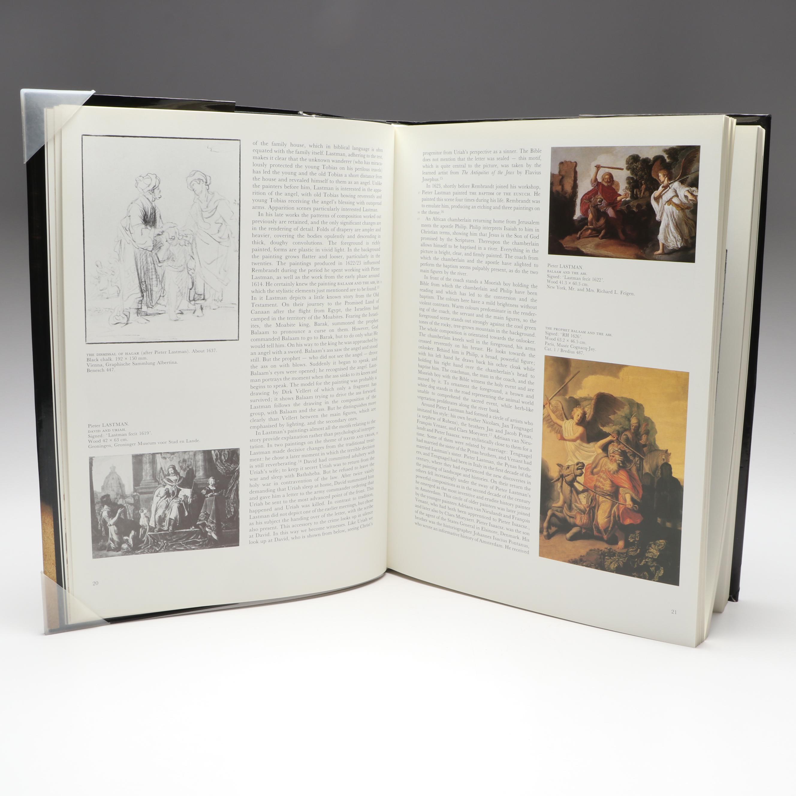 "Rembrandt" by Christian Tümpel with "Rembrandt's Eyes" by Simon Schama