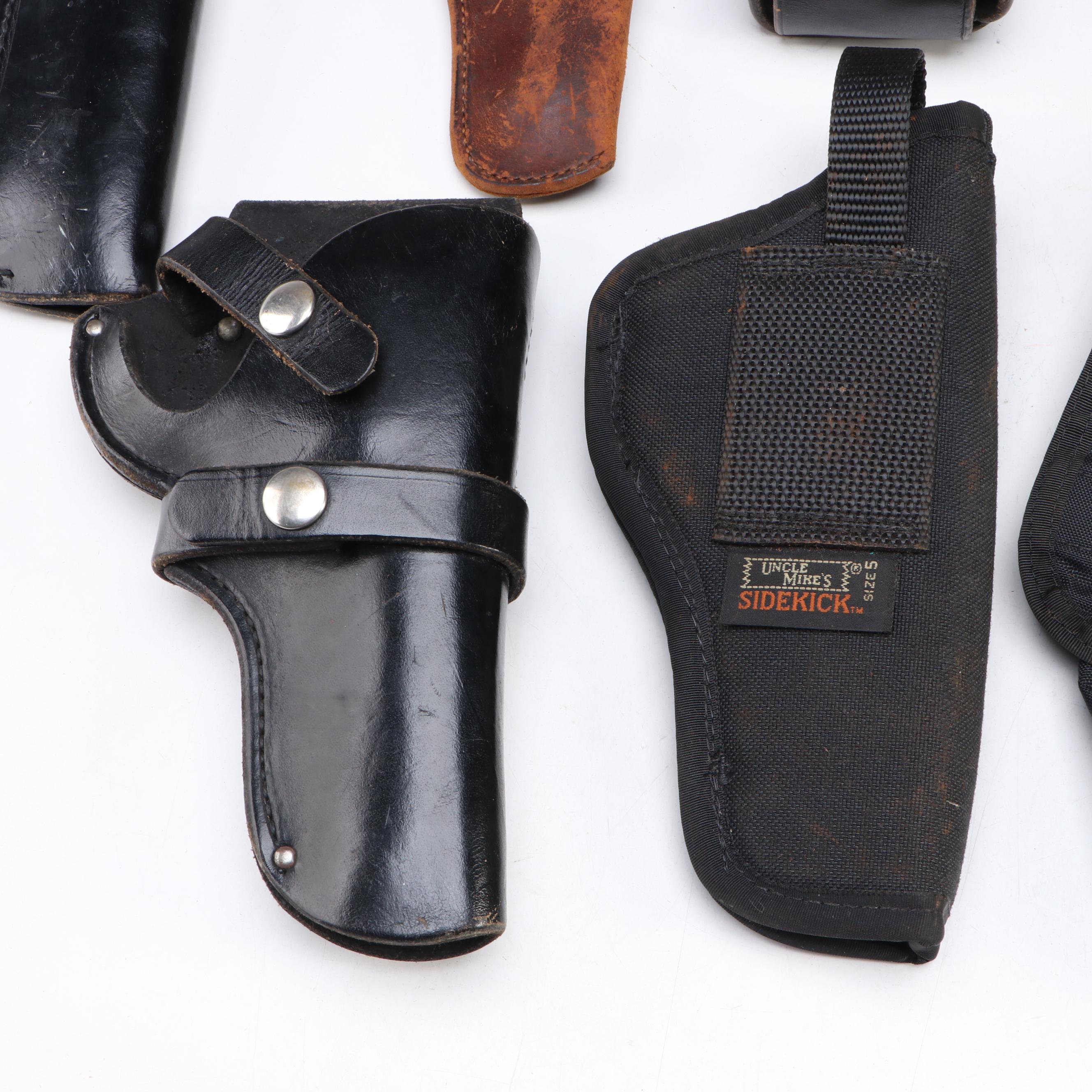 Uncle Mike's Sidekick, Bucheimer Towson, and More Leather and Nylon Holsters