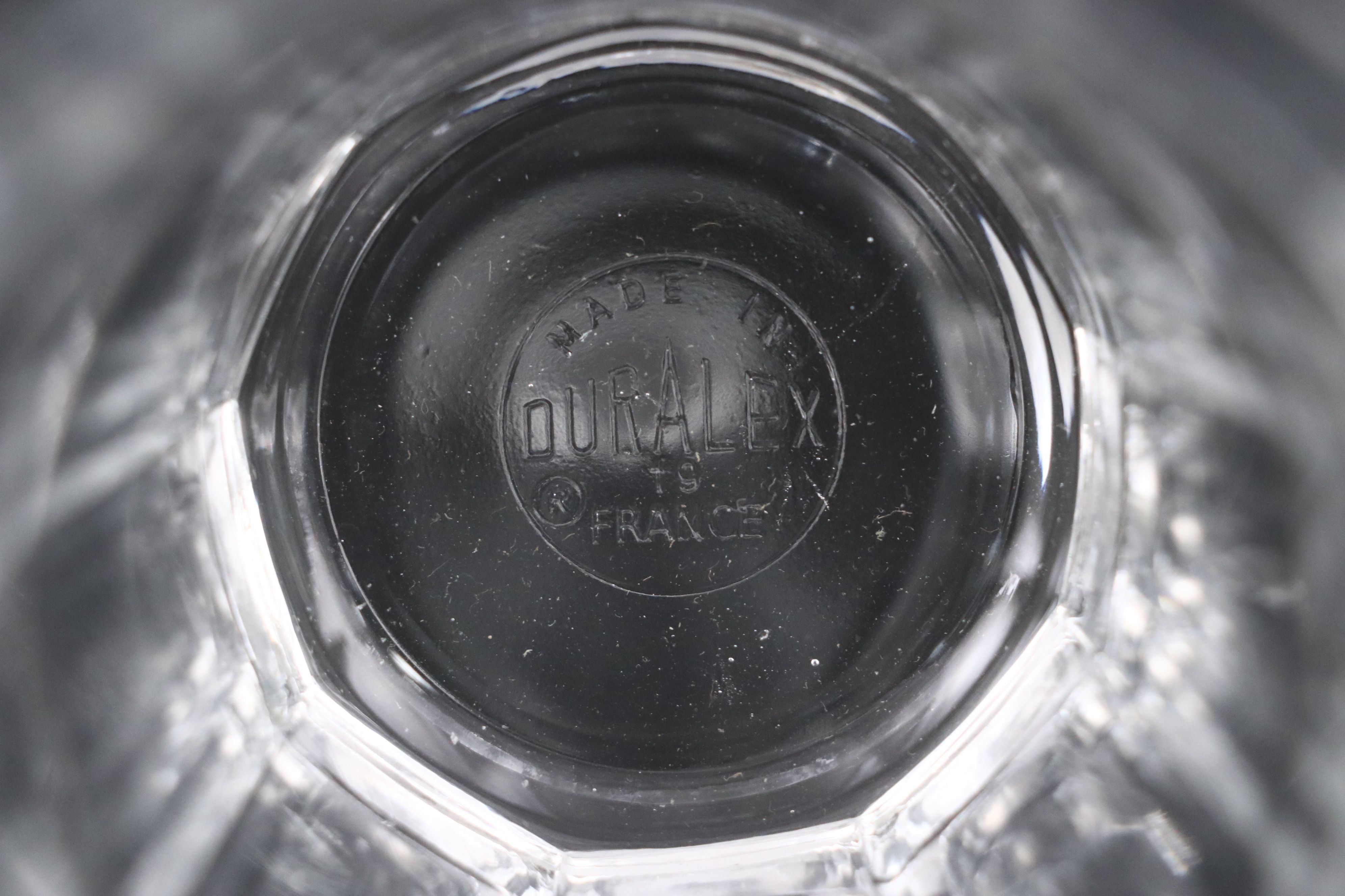 French Duralex "Picardie" Glass Tumblers
