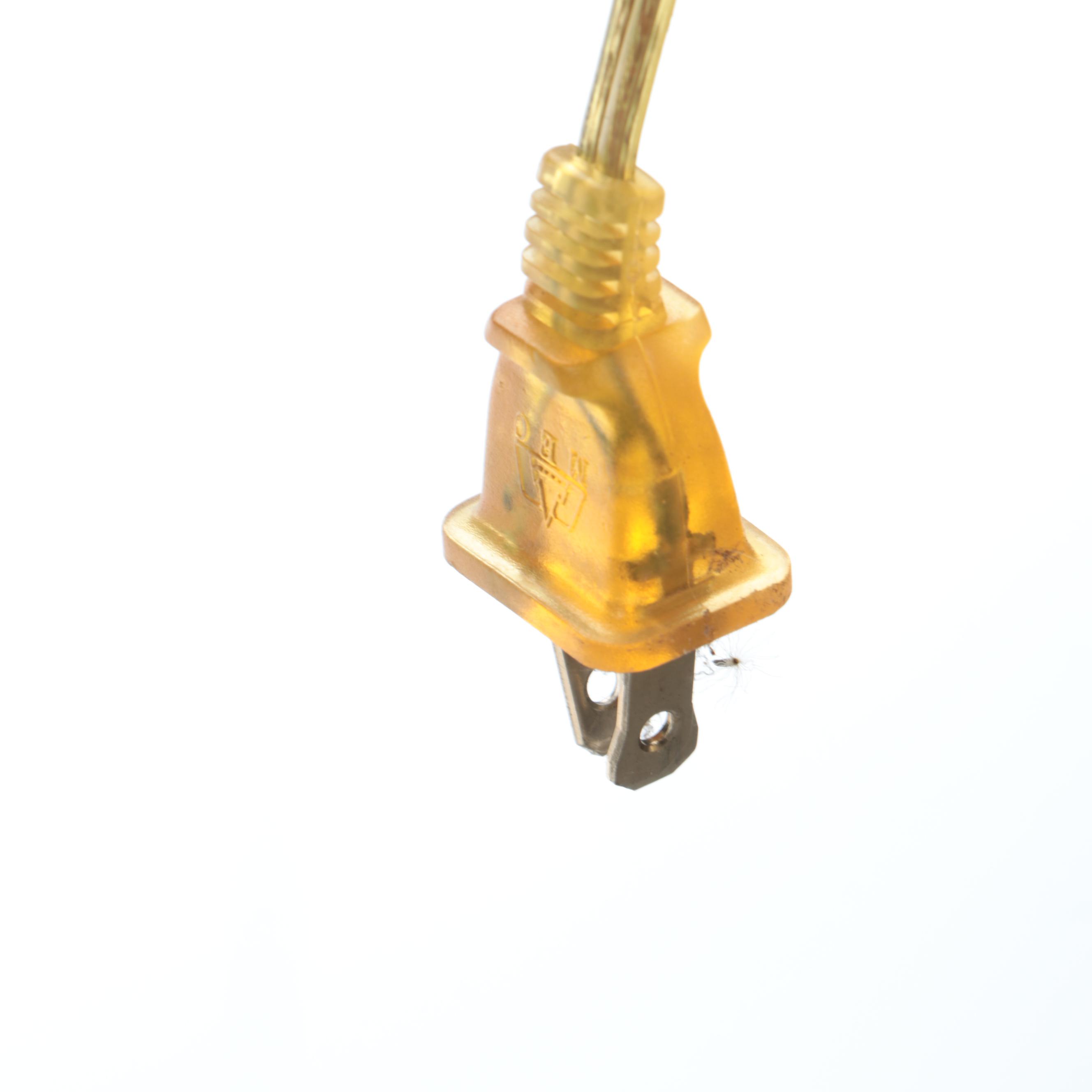 Brushed Brass Finish Pharmacy Style Floor Lamp, Late 20th Century