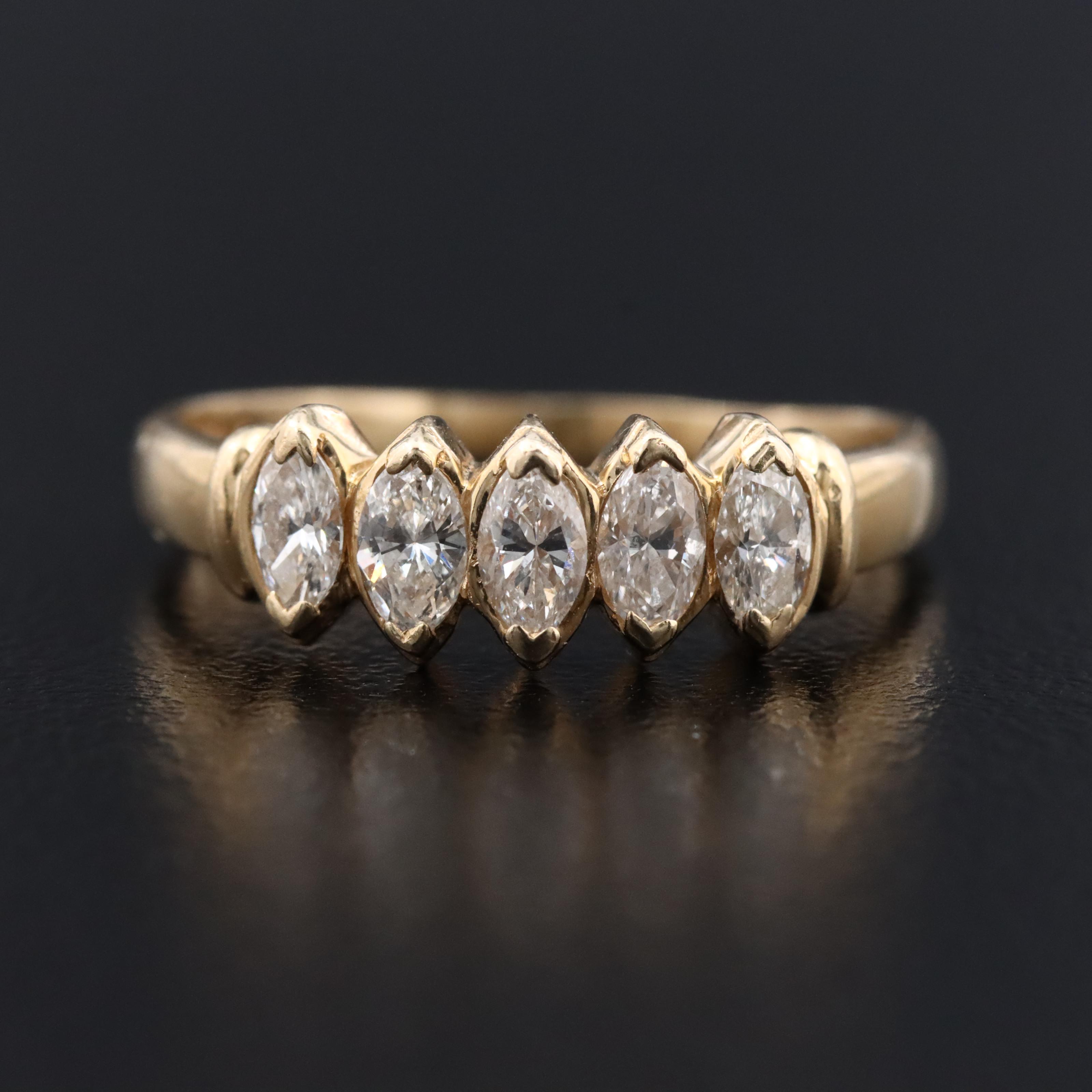 14K 0.52 CTW Diamond Ring