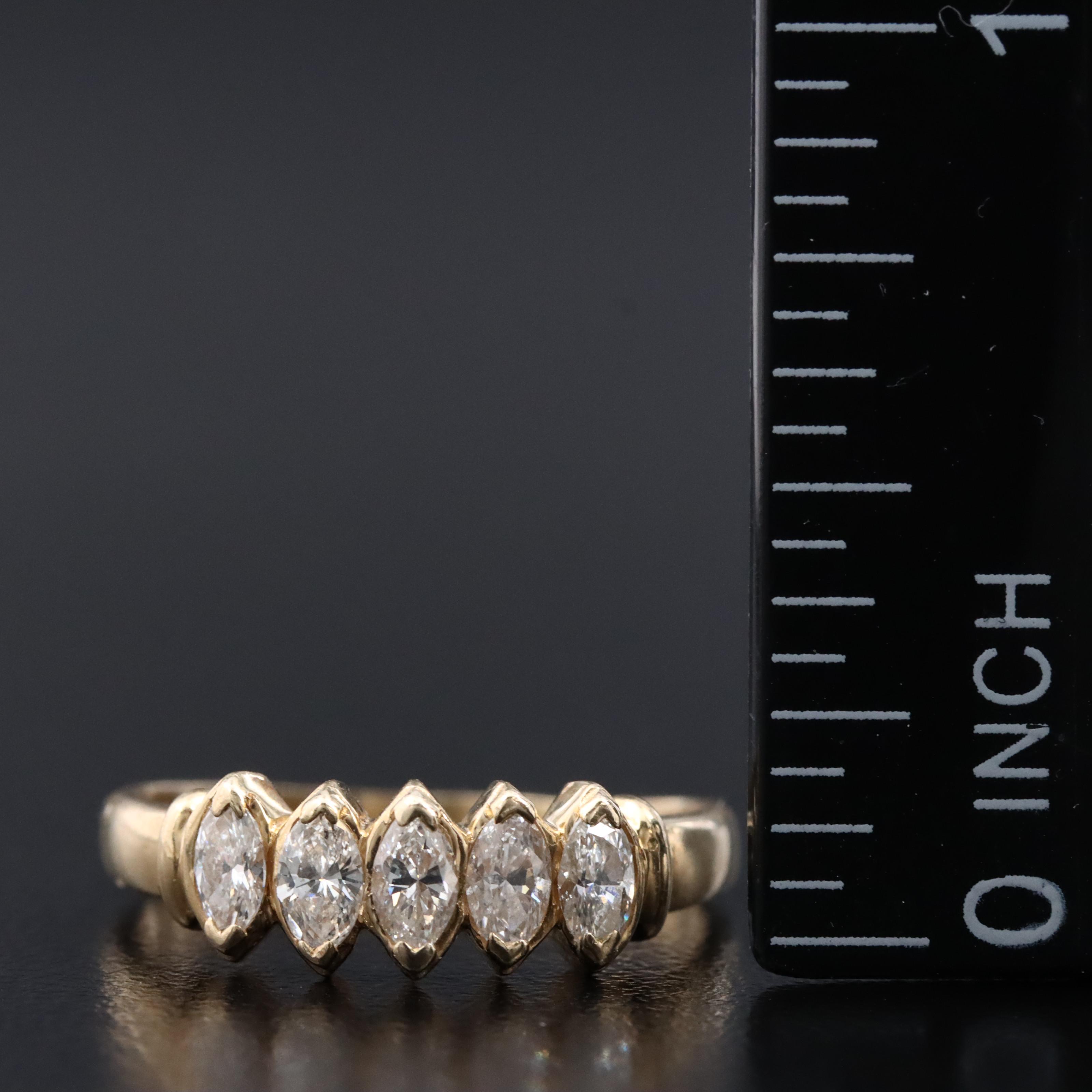 14K 0.52 CTW Diamond Ring