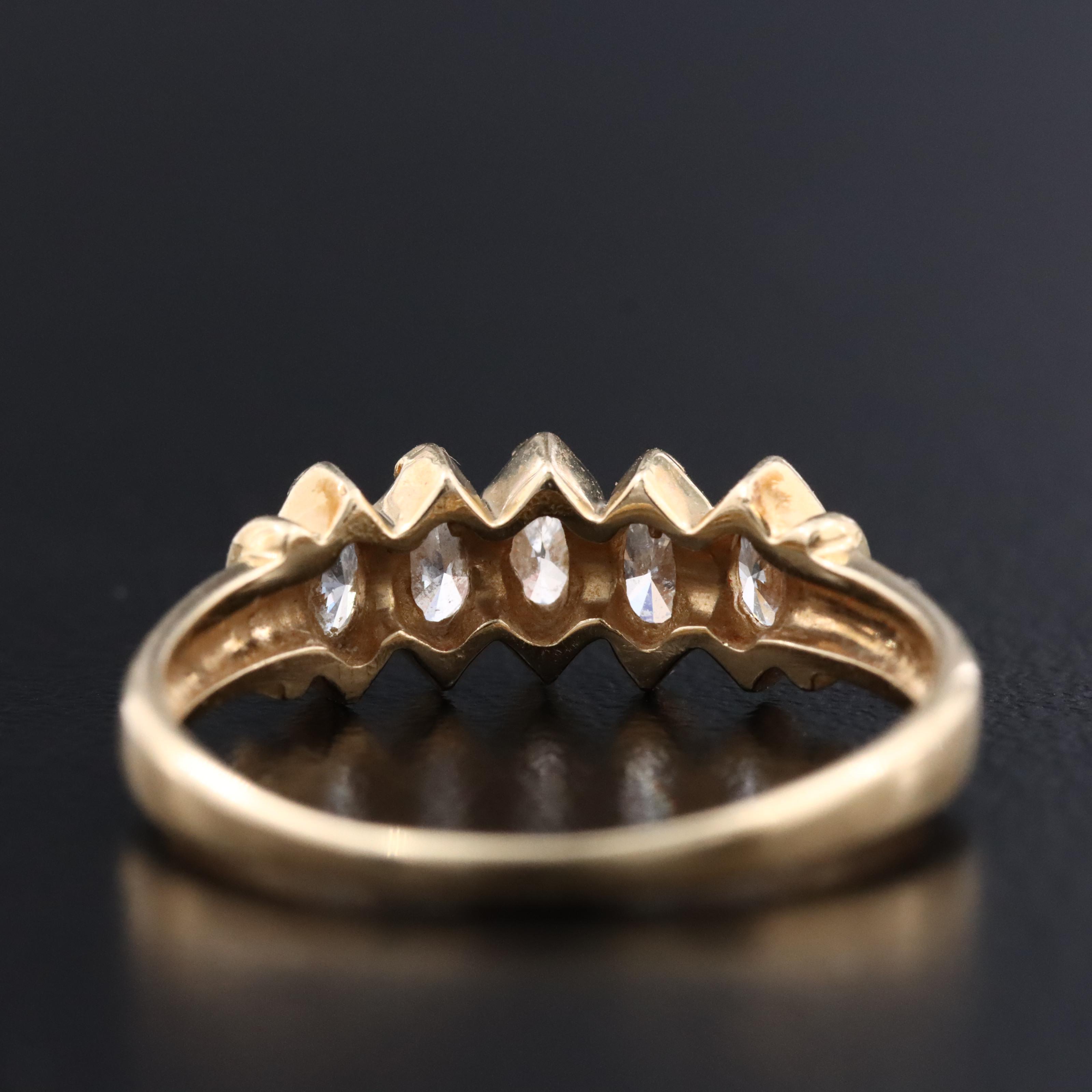 14K 0.52 CTW Diamond Ring