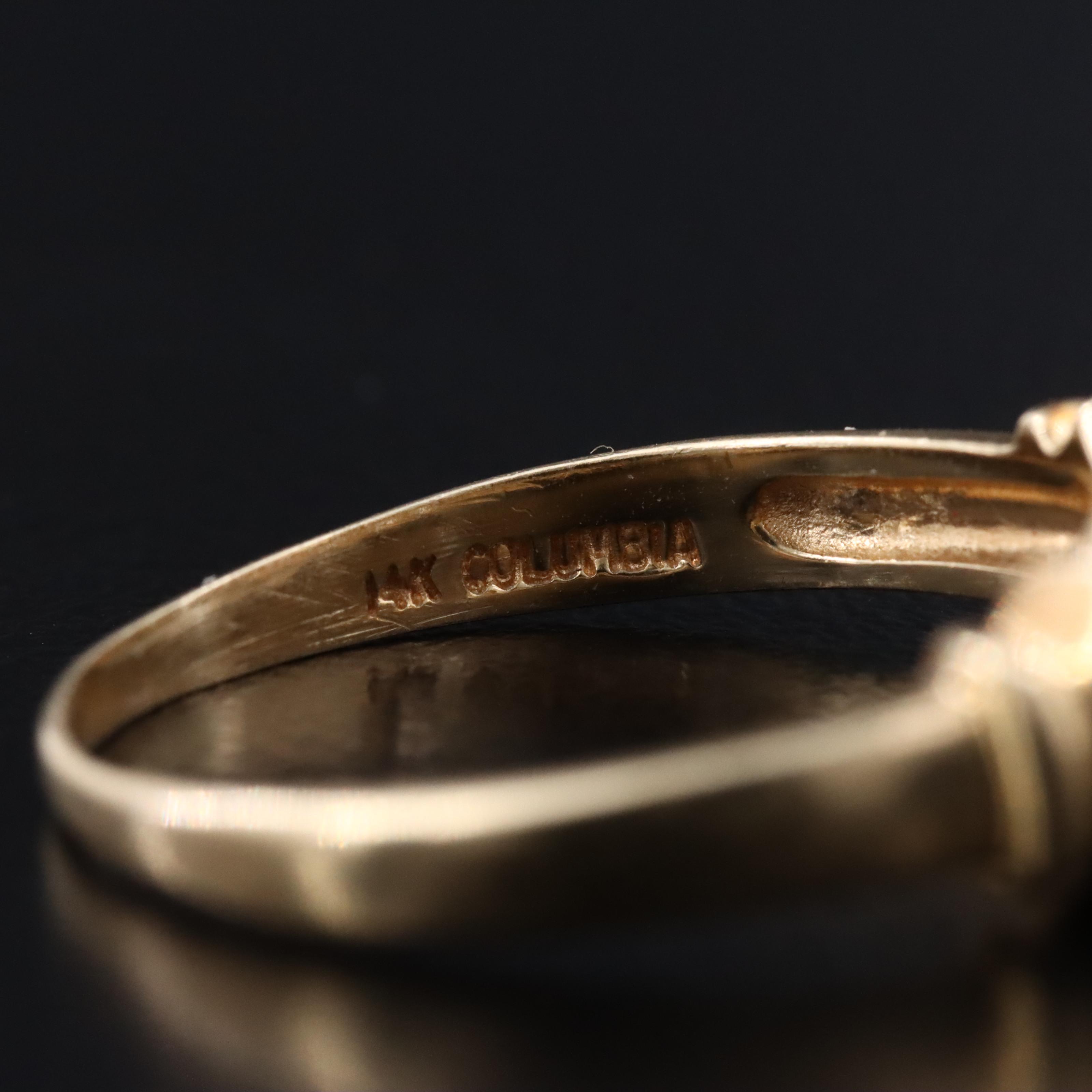 14K 0.52 CTW Diamond Ring