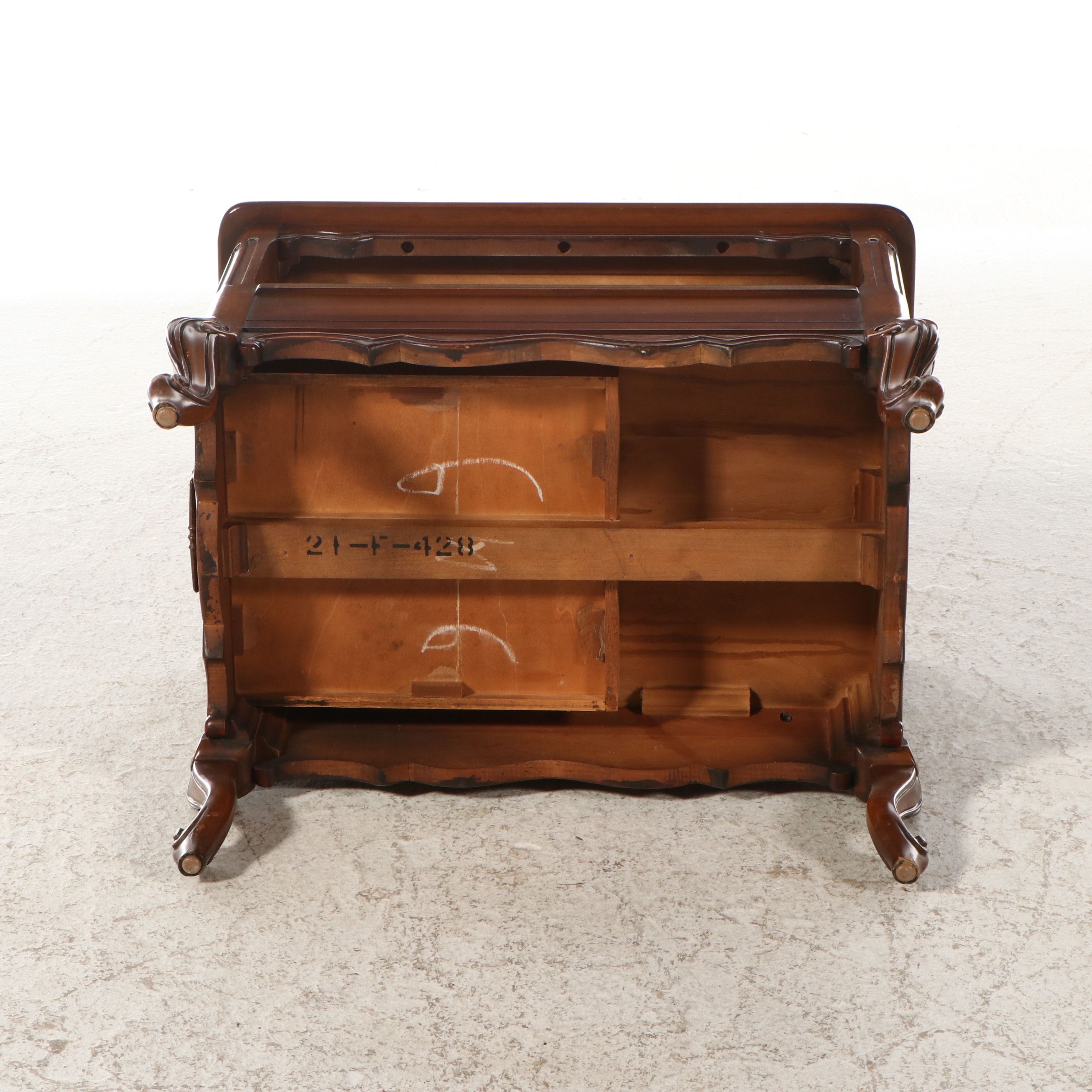 Weiman The Rockwood Collection Mahogany Finish Two-Tier Side Table