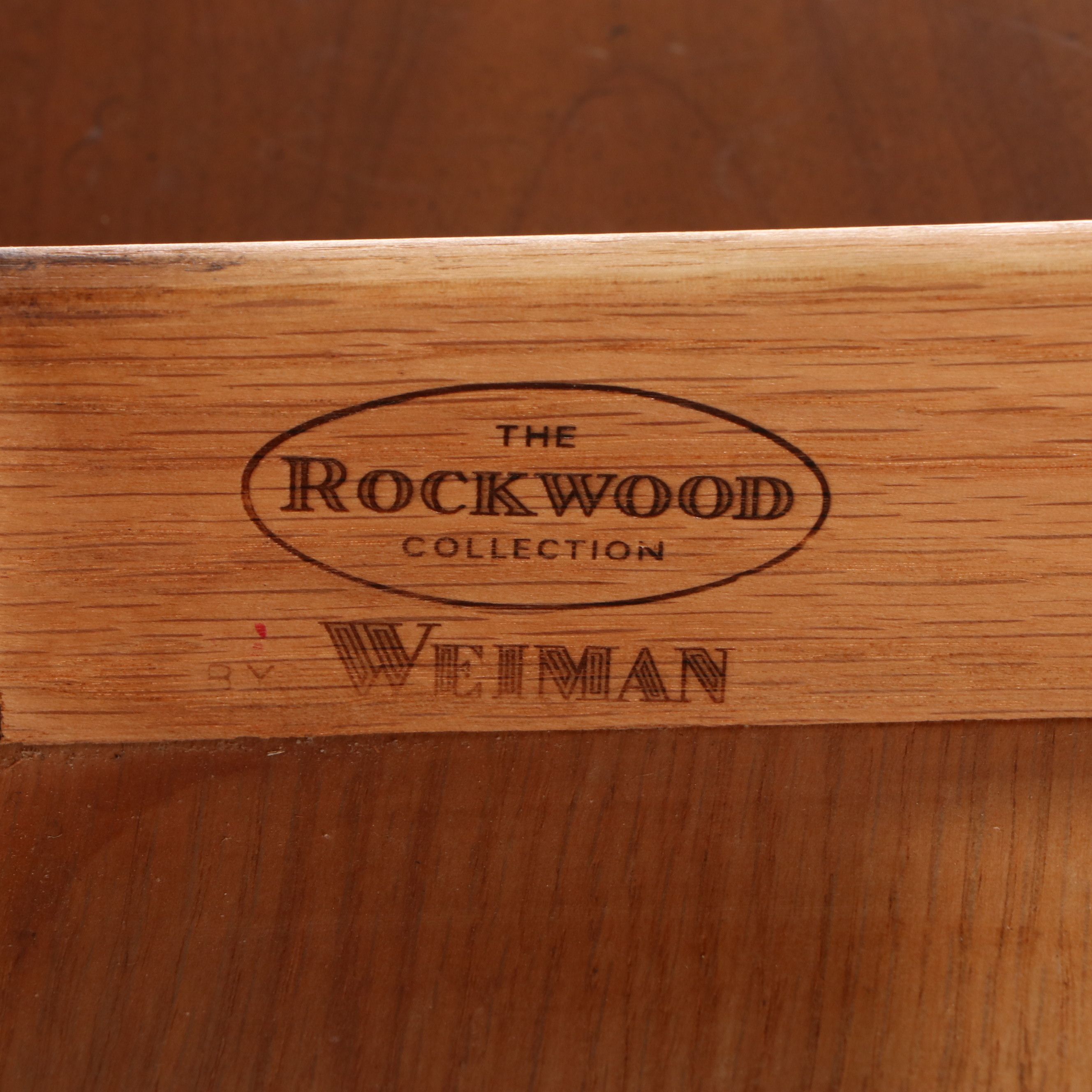 Weiman The Rockwood Collection Mahogany Finish Two-Tier Side Table