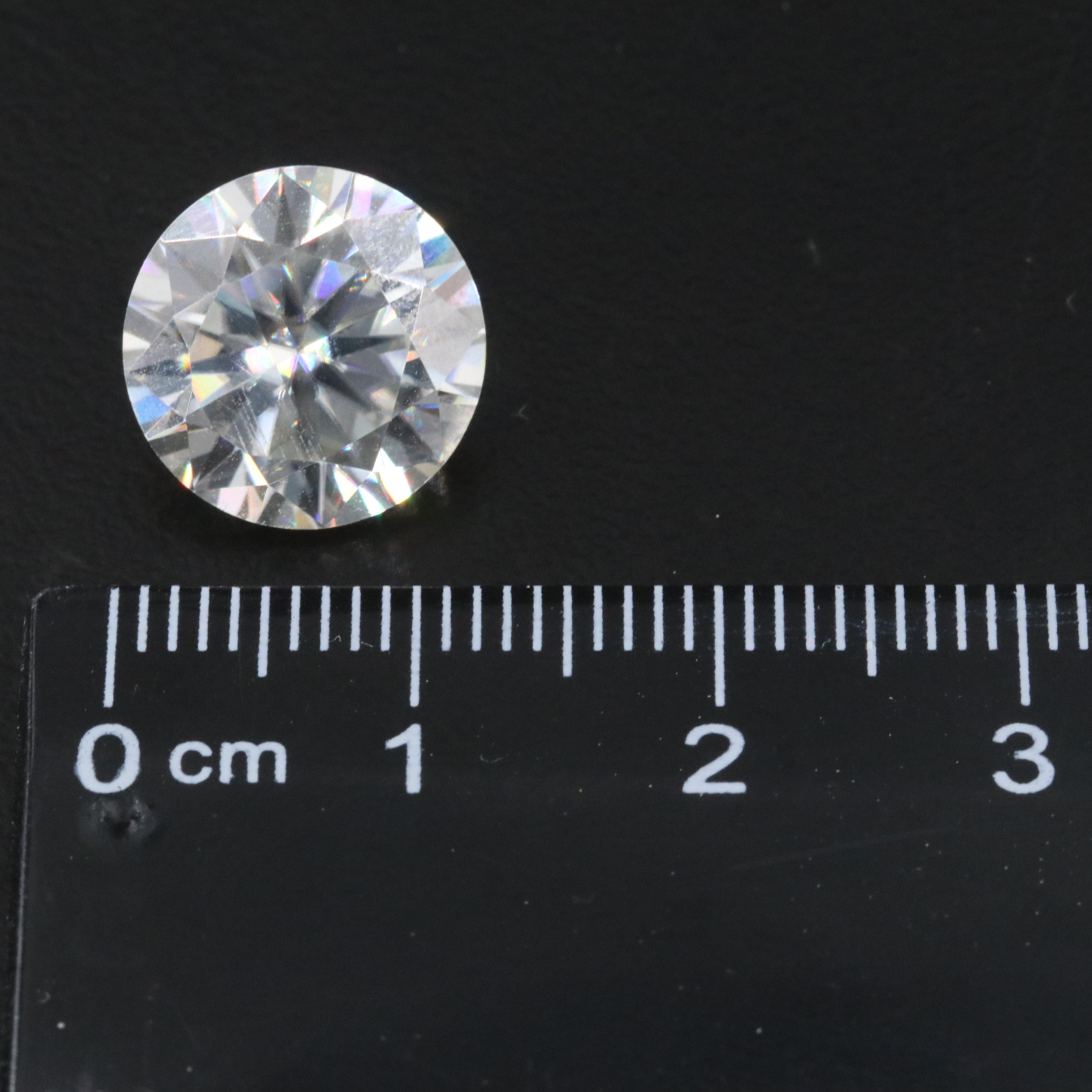 Loose 12.17 CTW Moissanite Pair