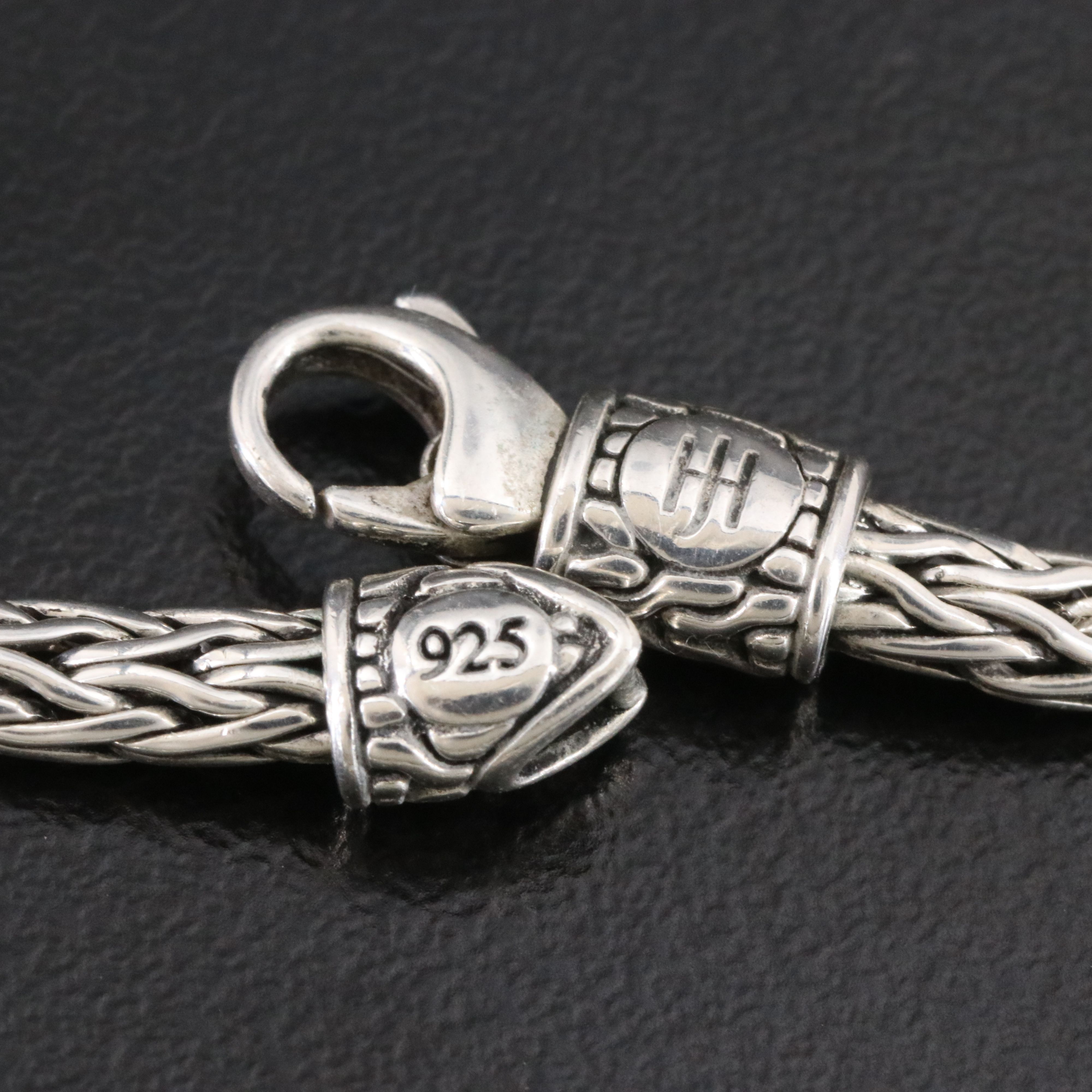 John Hardy Sterling Teardrop Fringe Necklace with 18K Accents