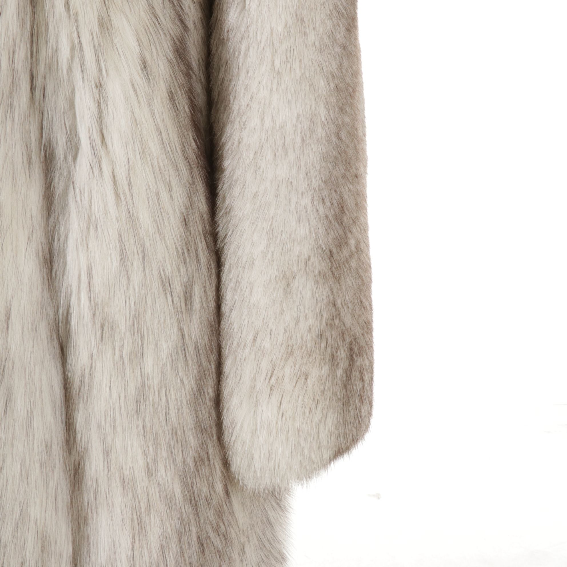 Norwegian Blue Fox Full Length Fur Coat by Philip Reiner Furs