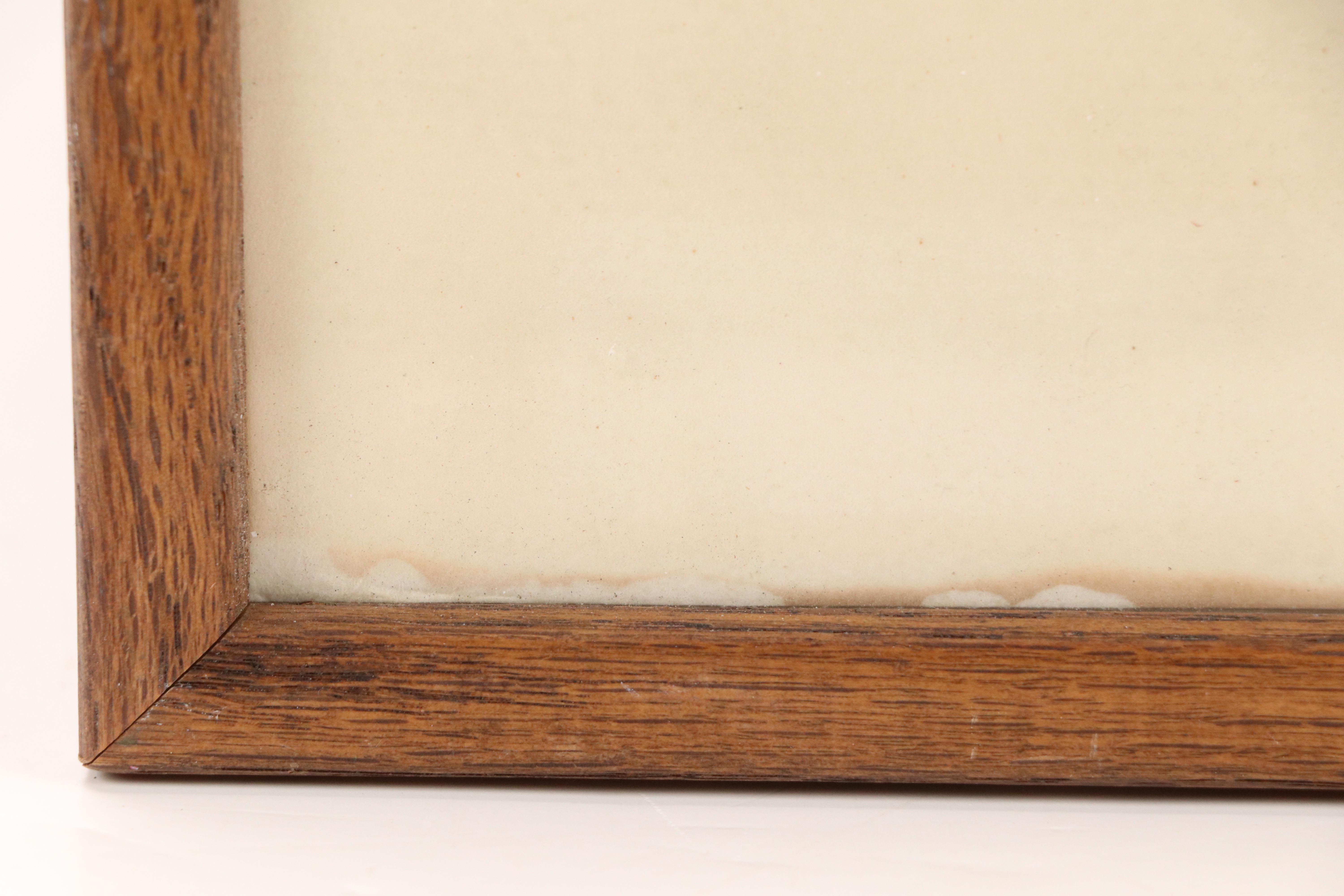 Judaic Cityscape Ink and Watercolor Sketch "In Old Jerusalem"