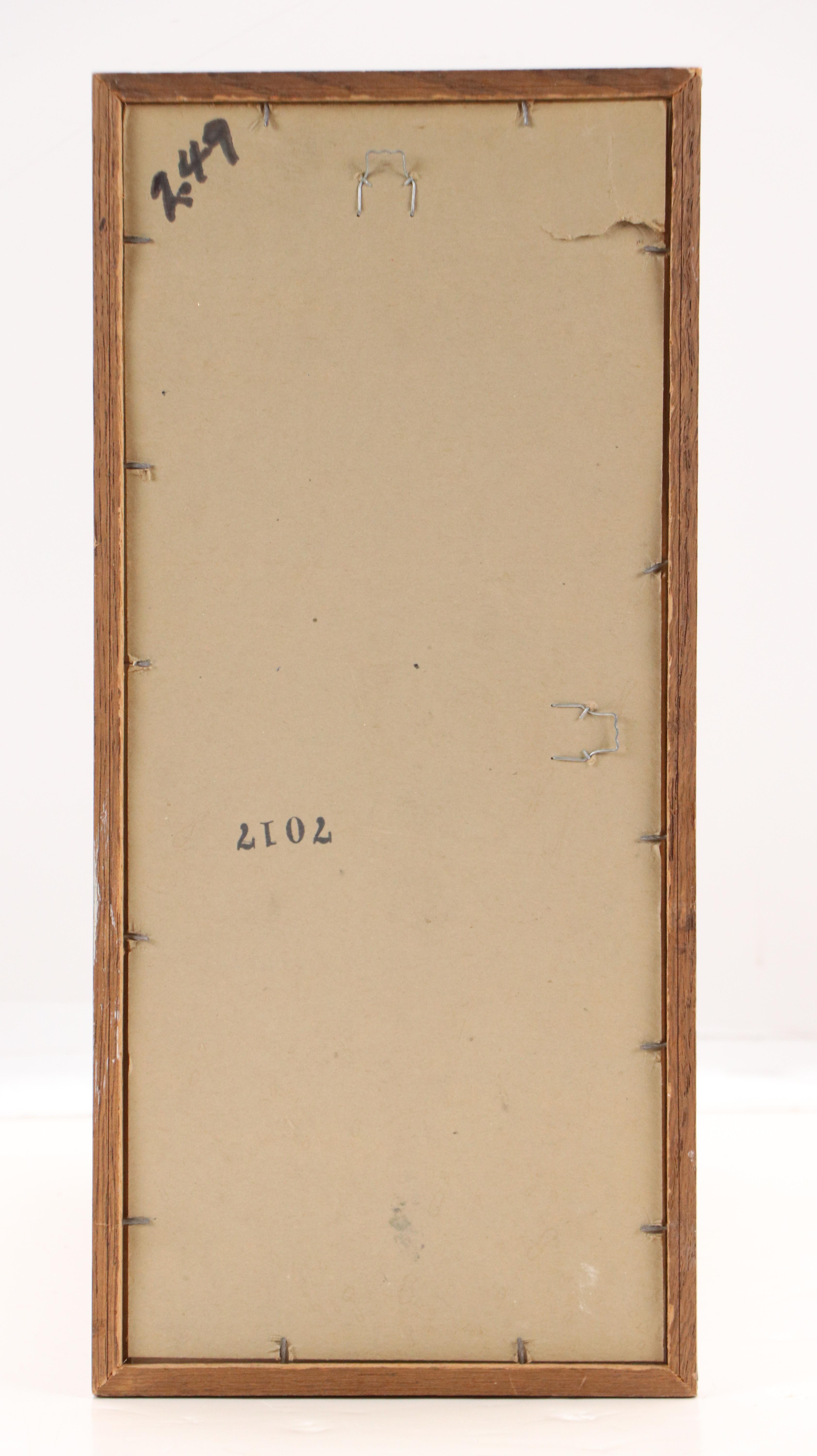 Judaic Cityscape Ink and Watercolor Sketch "In Old Jerusalem"