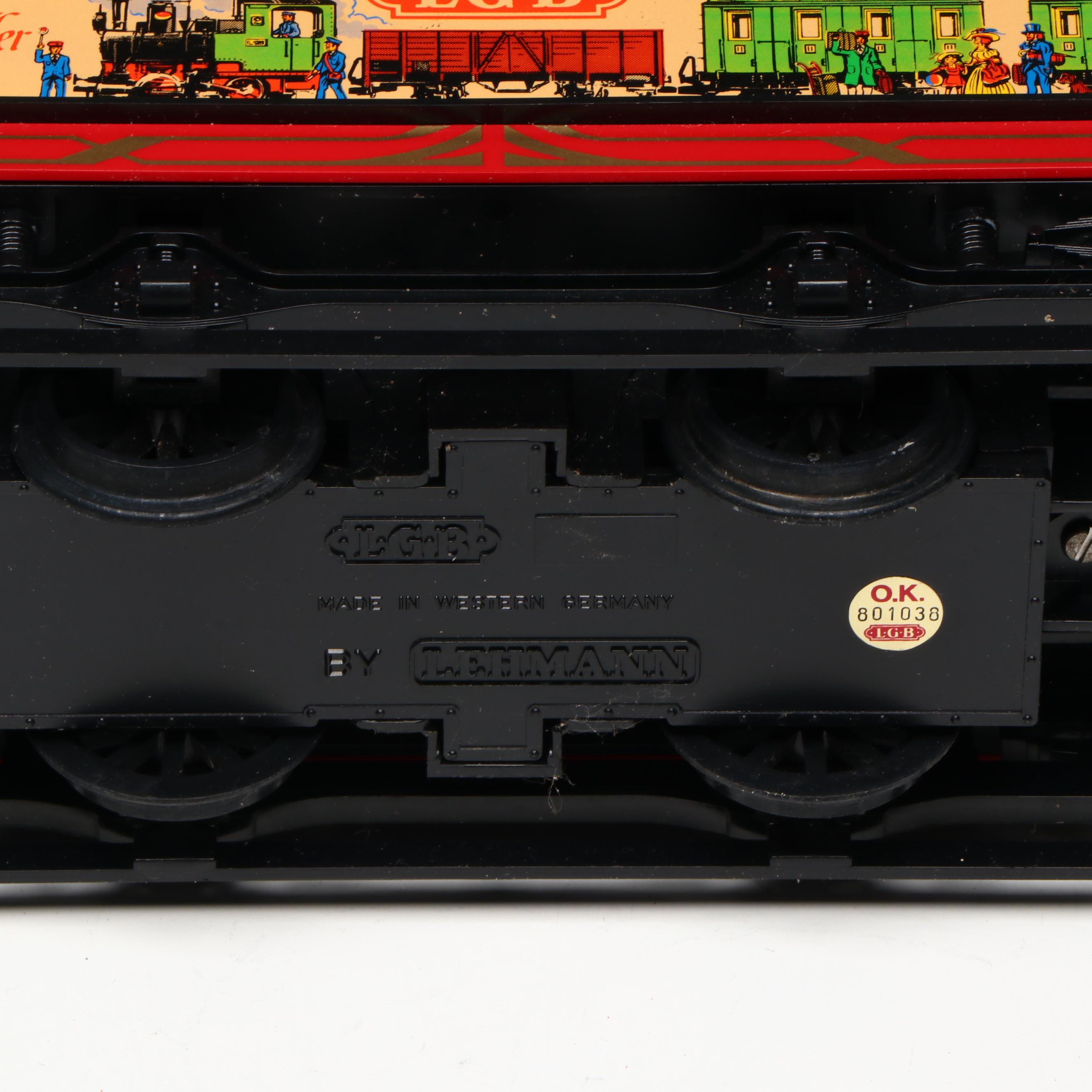 LGB G Scale 20th Anniversary Trolley Set