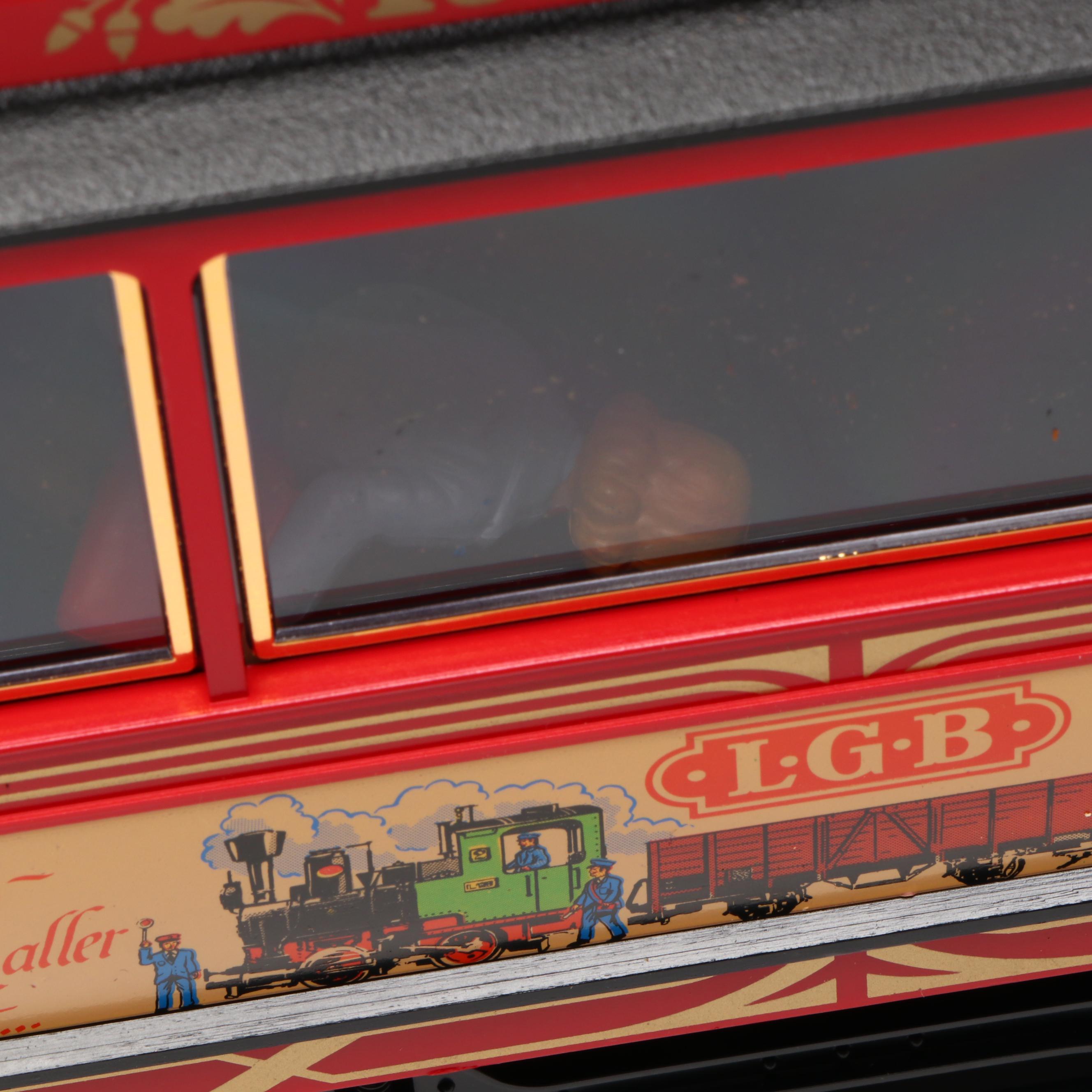 LGB G Scale 20th Anniversary Trolley Set