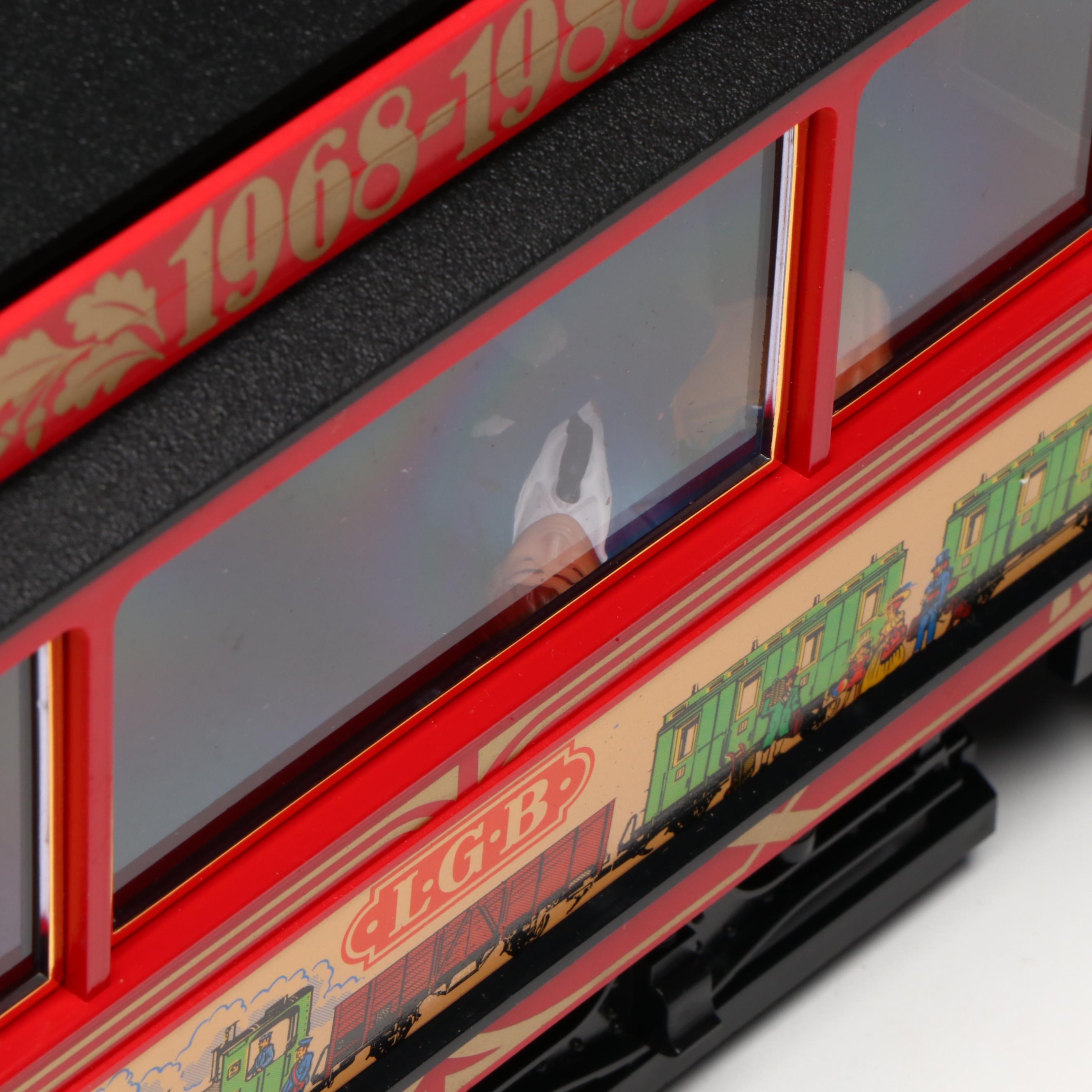 LGB G Scale 20th Anniversary Trolley Set