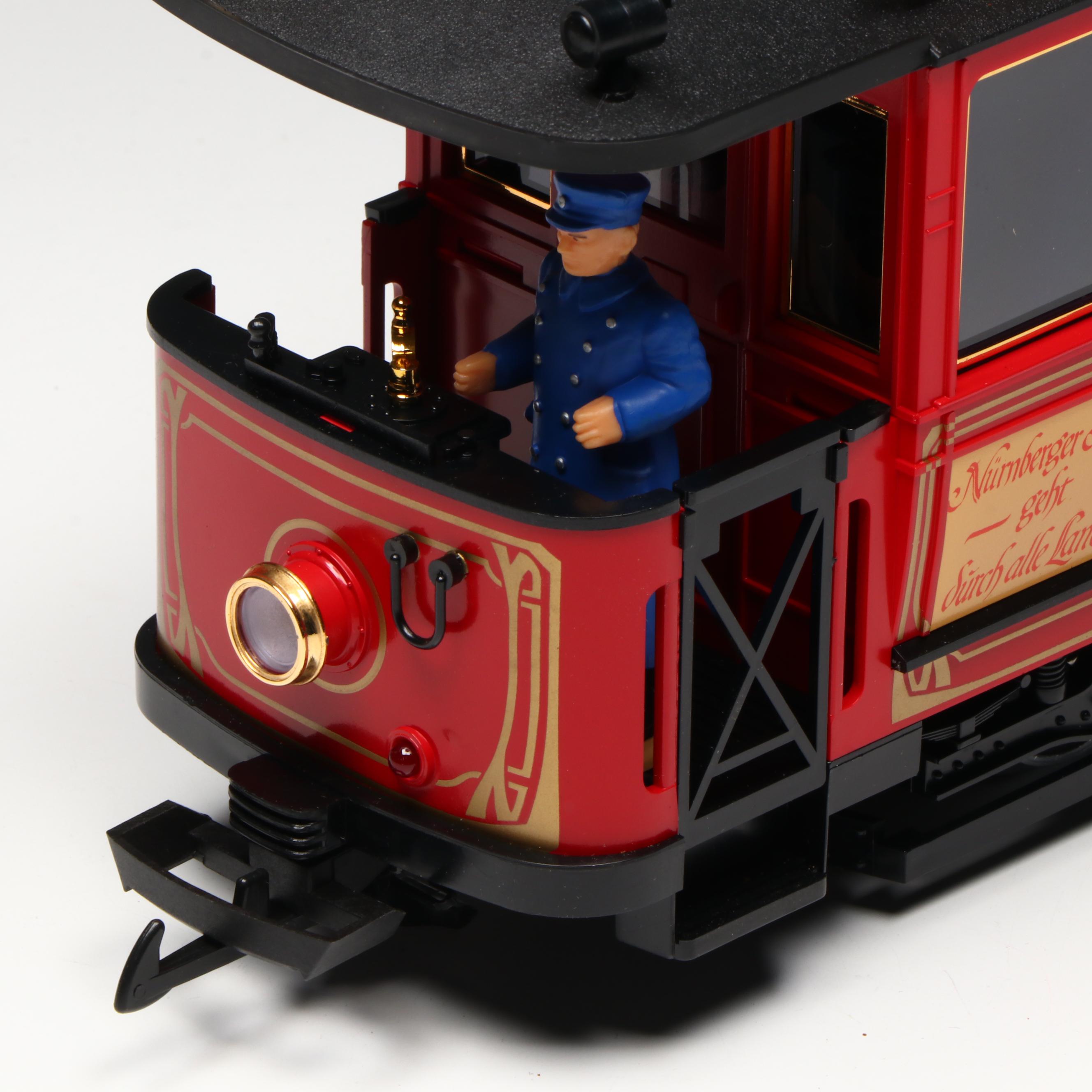 LGB G Scale 20th Anniversary Trolley Set