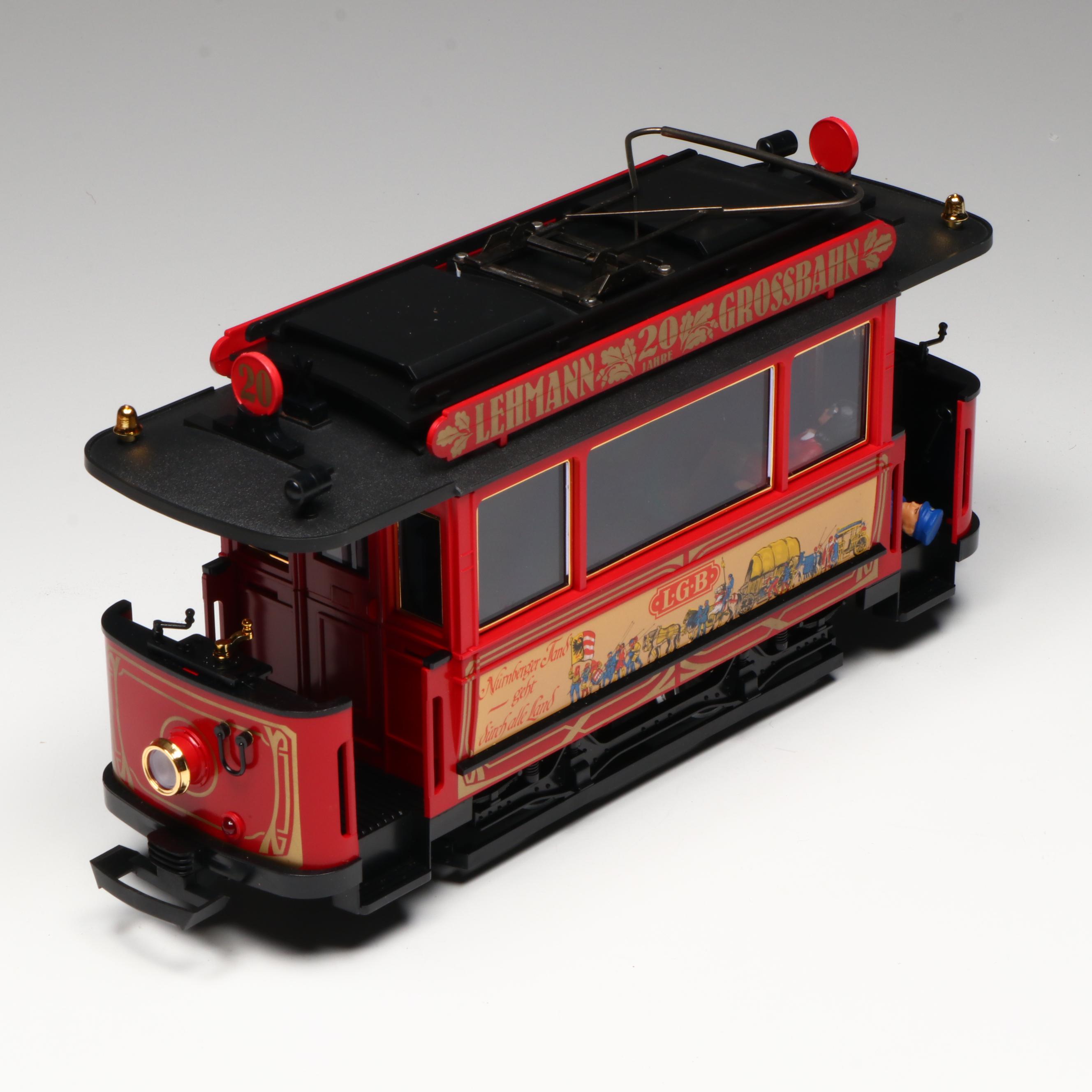 LGB G Scale 20th Anniversary Trolley Set