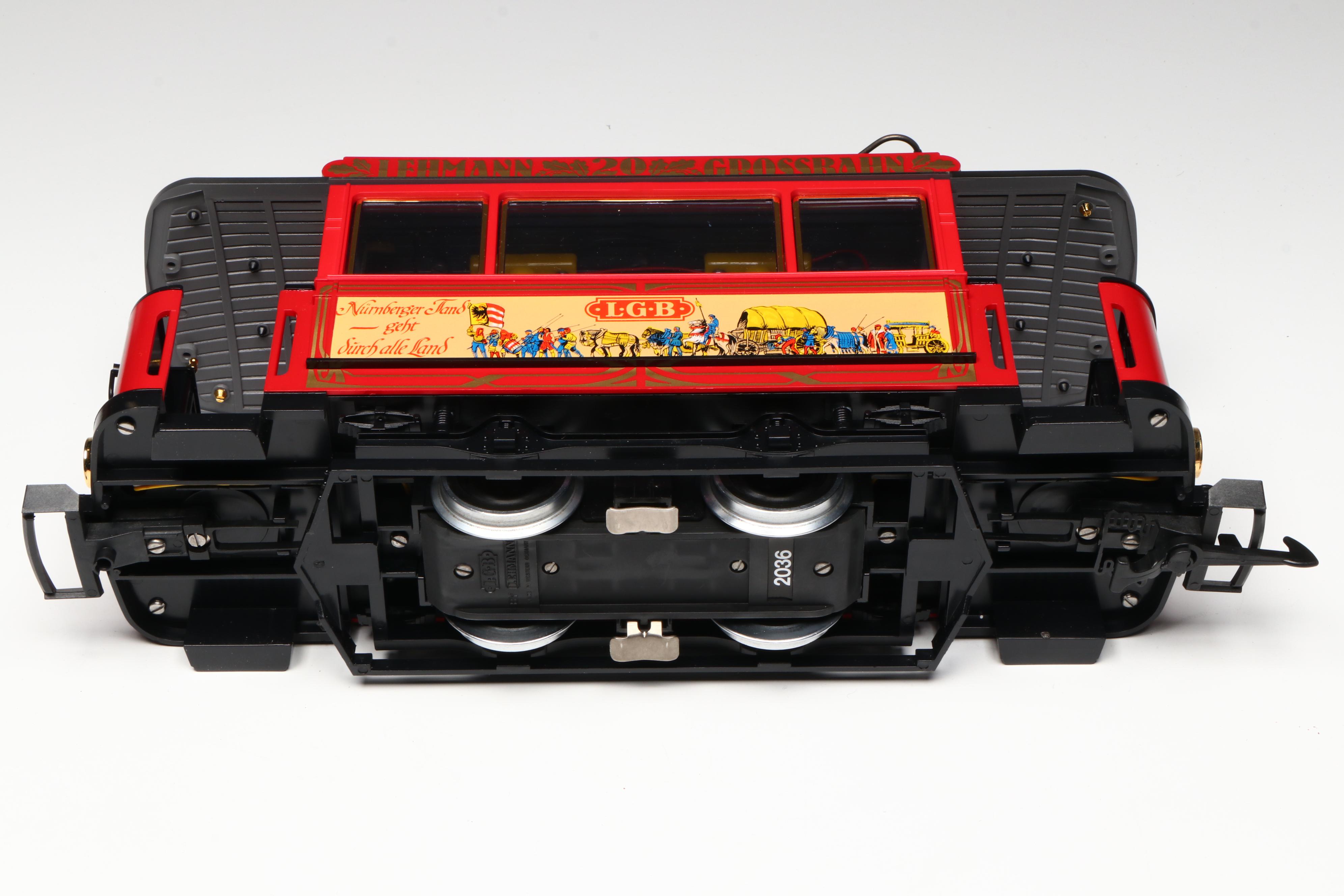 LGB G Scale 20th Anniversary Trolley Set