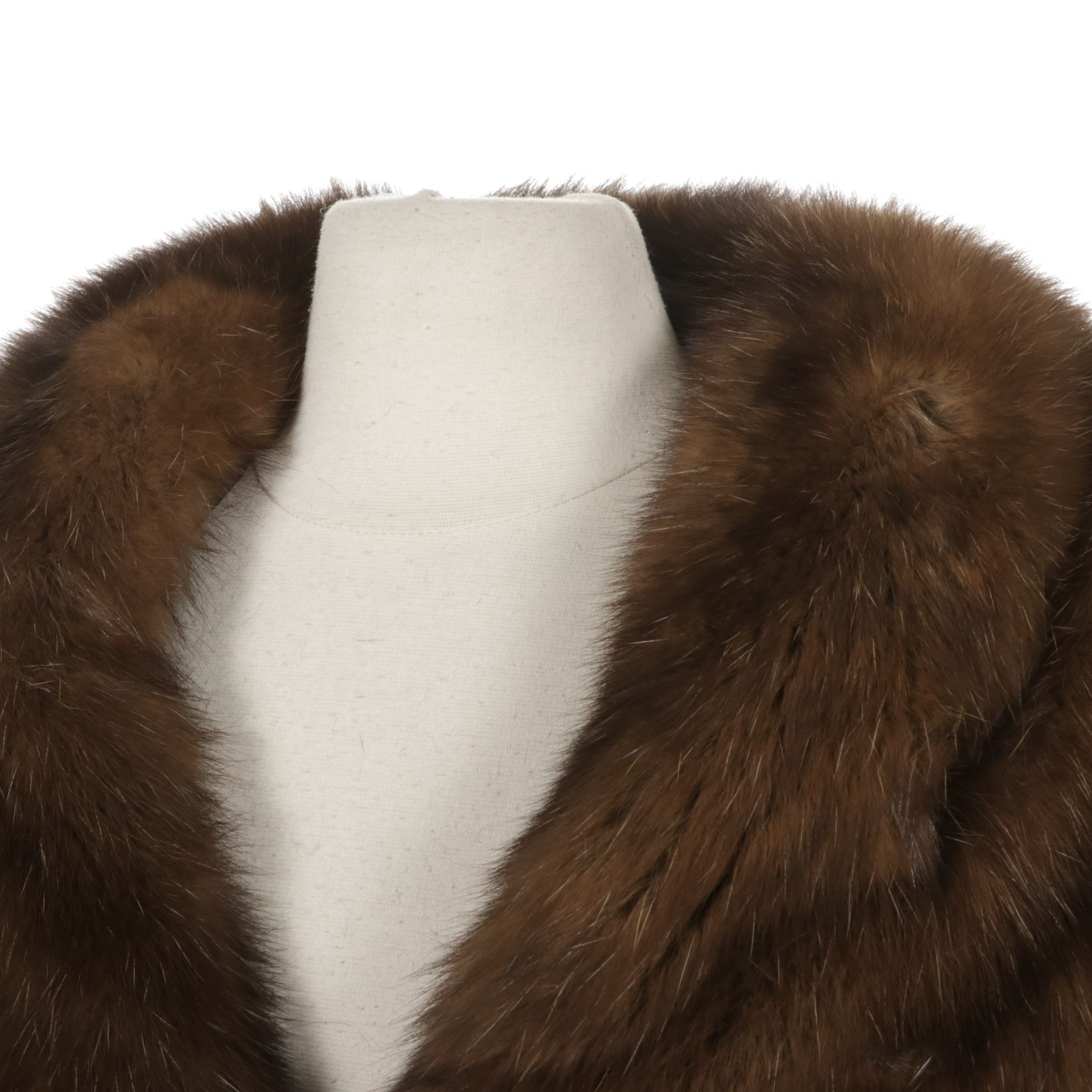 Russian Royal Crown Sable Full Length Fur Coat by Mary McFadden