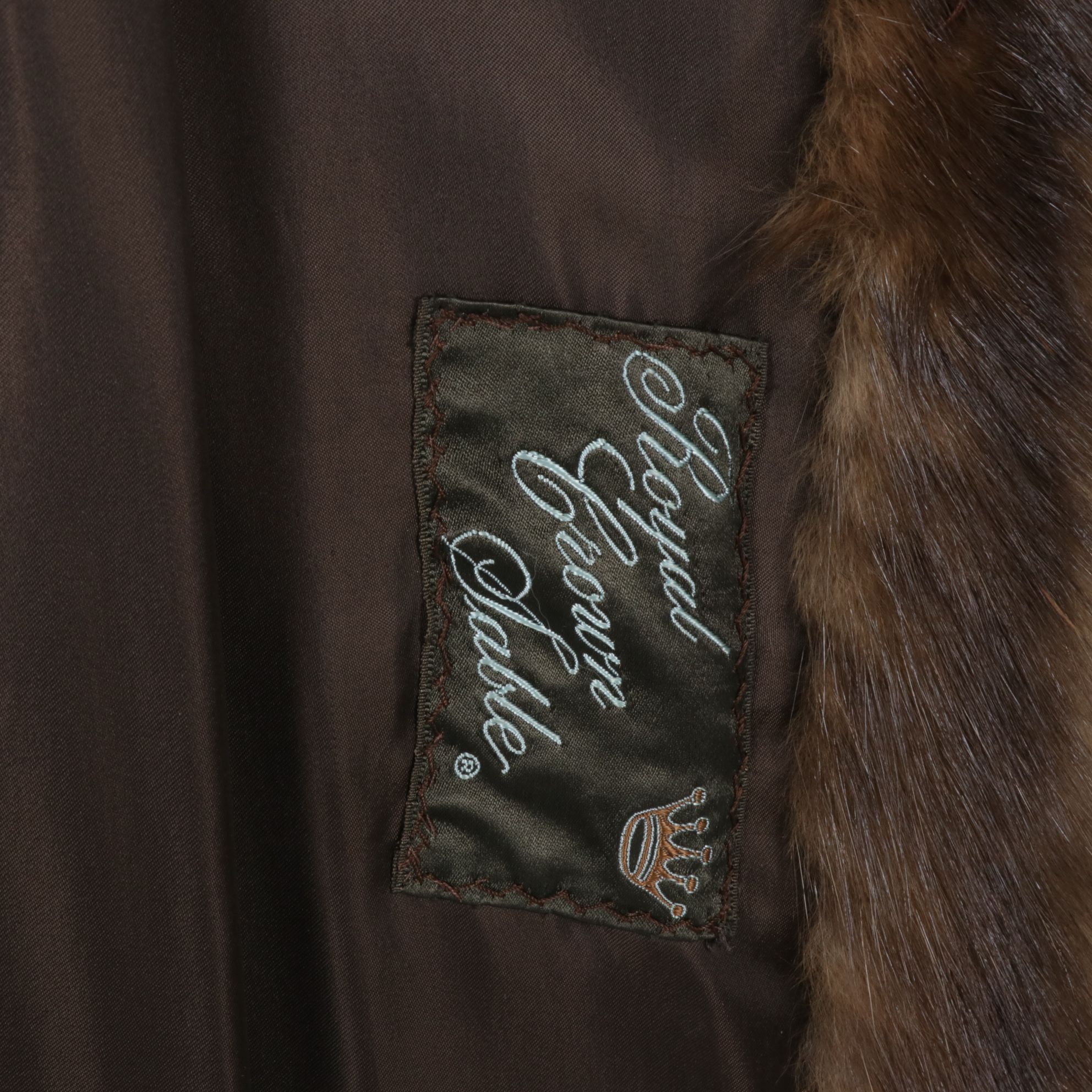 Russian Royal Crown Sable Full Length Fur Coat by Mary McFadden