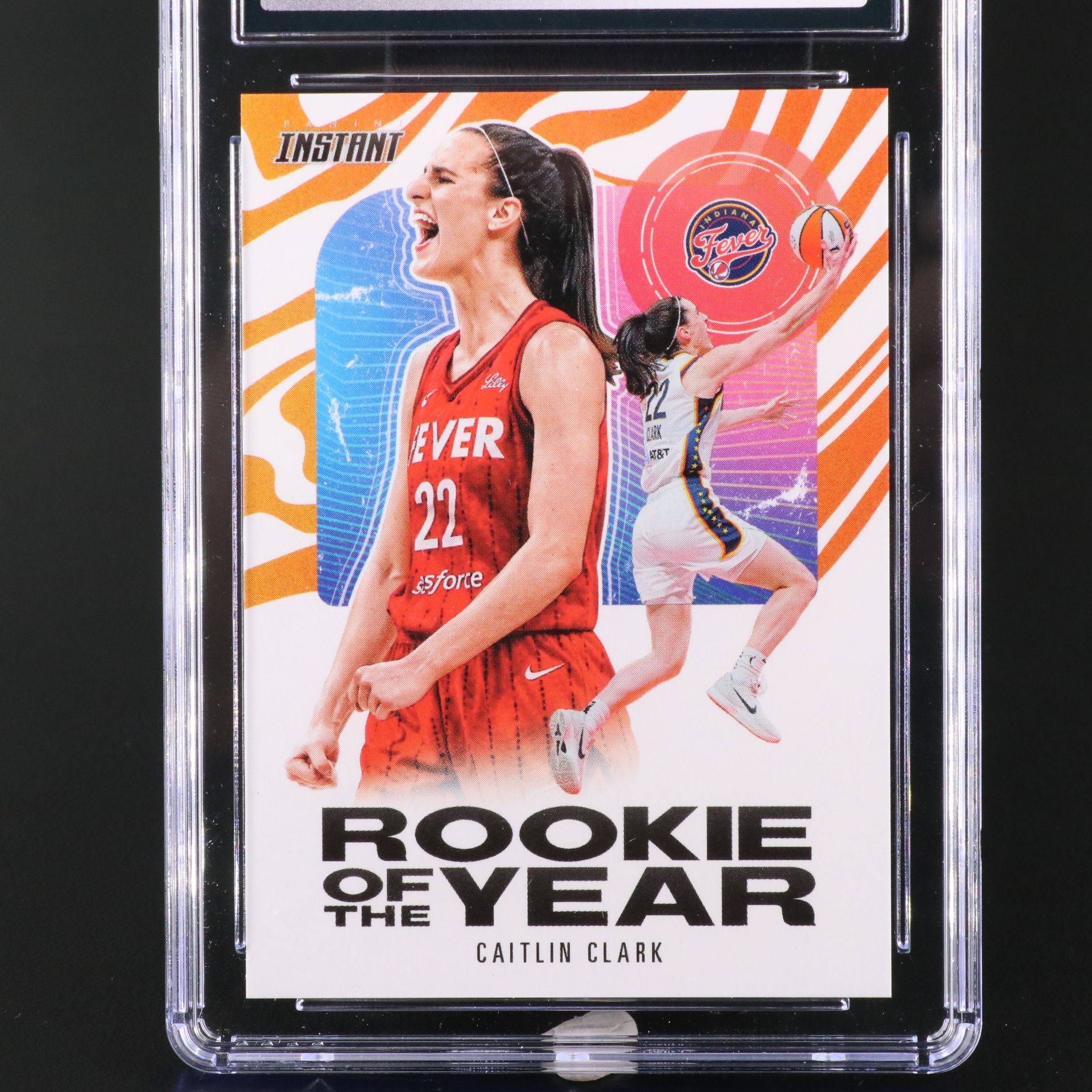 2024-25 Panini Instant Caitlin Clark Rookie of the Year Card Graded CGC 10