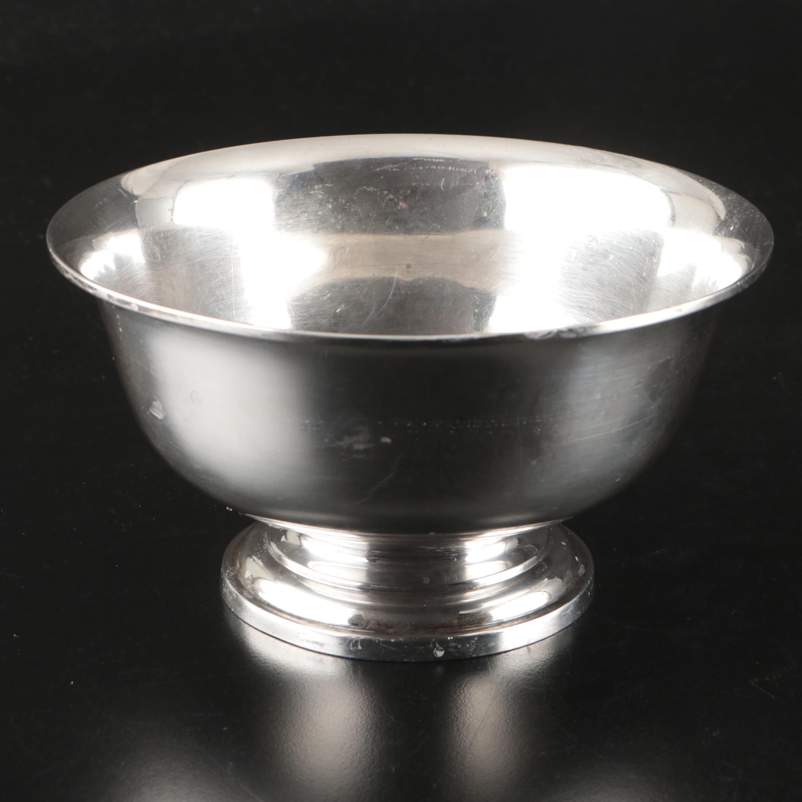 Tuttle Silversmiths Sterling Silver Paul Revere Bowl