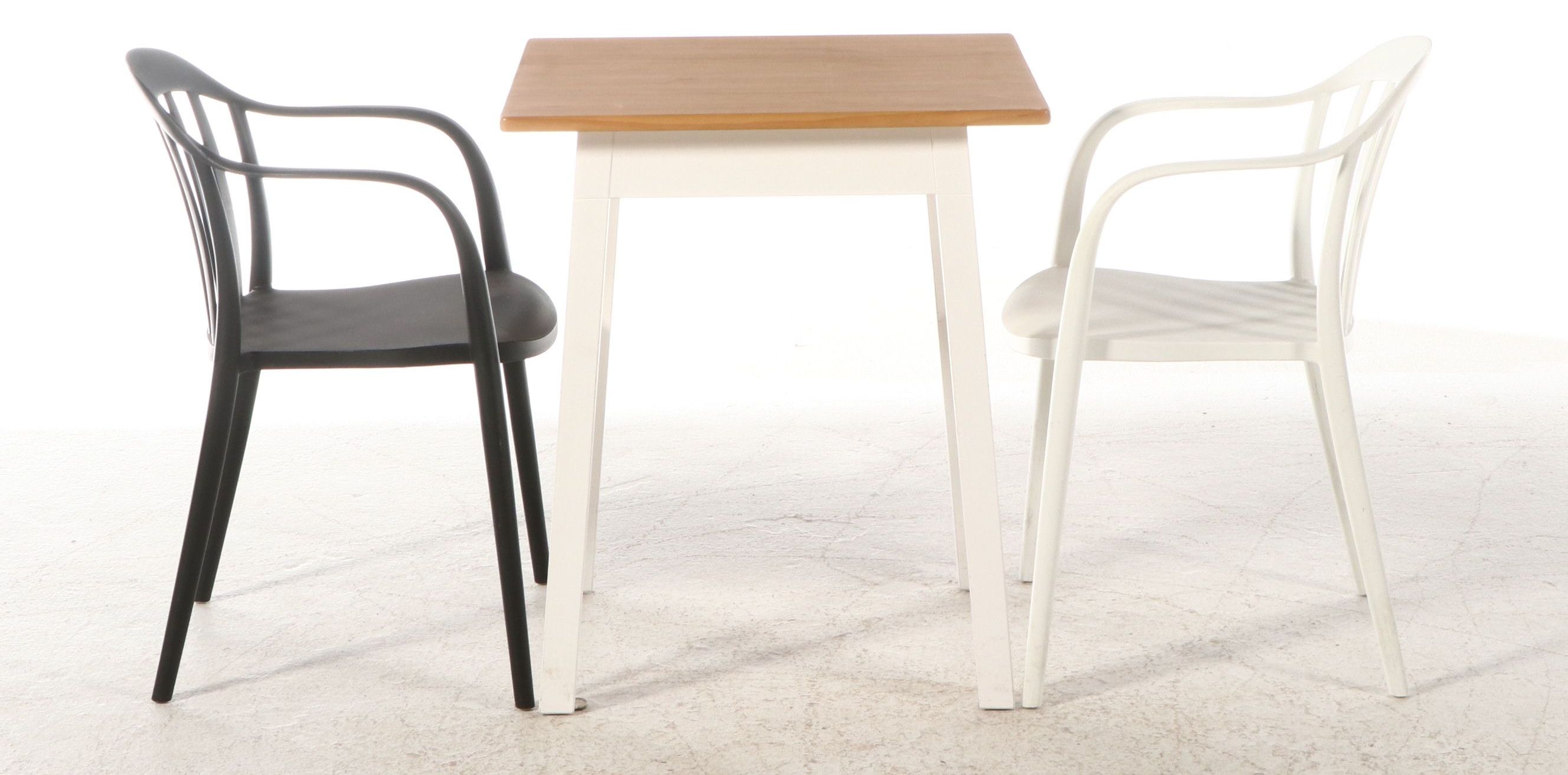 IKEA "Pinntorp" Pine Table with Armchairs