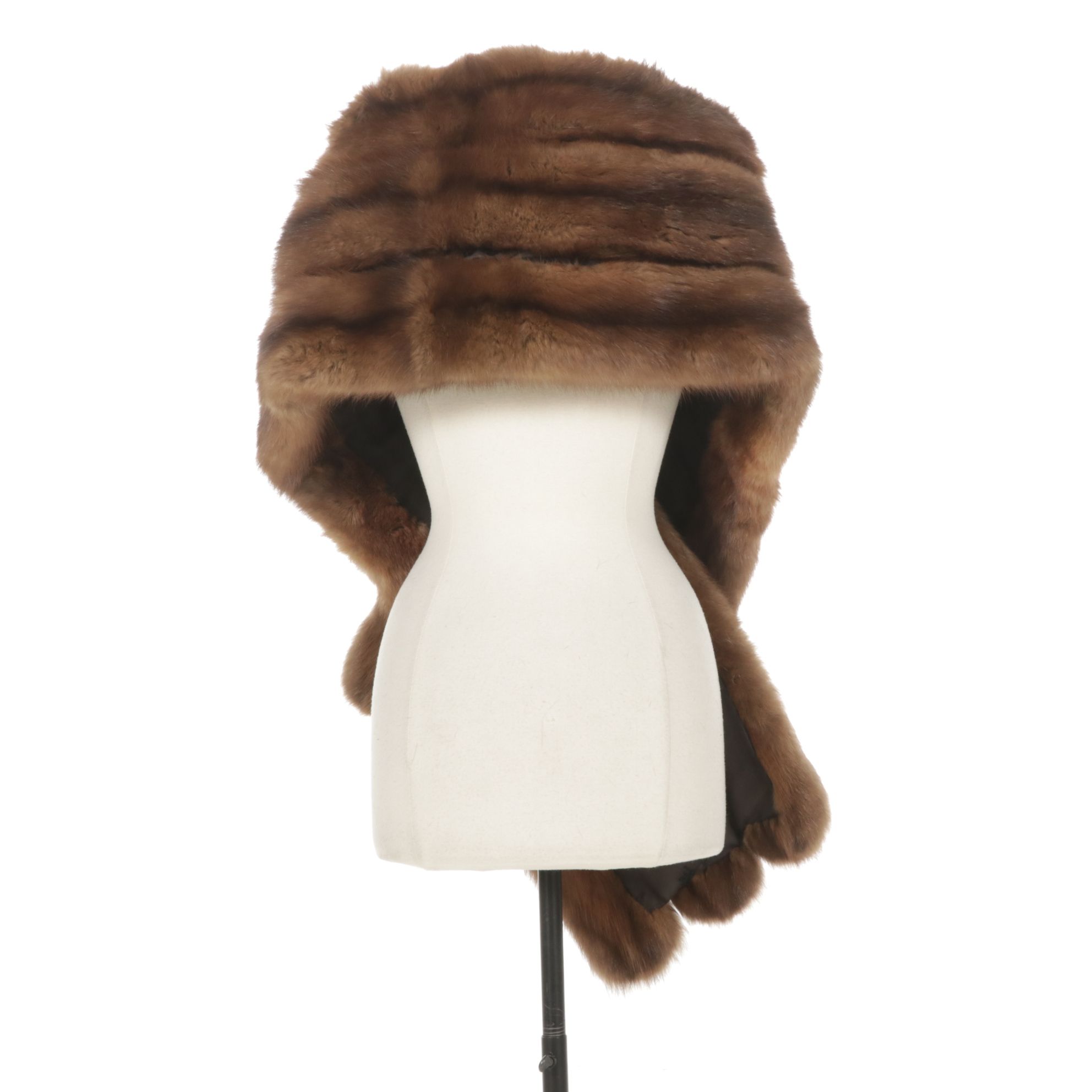 Russian Royal Crown Sable Fur Stole