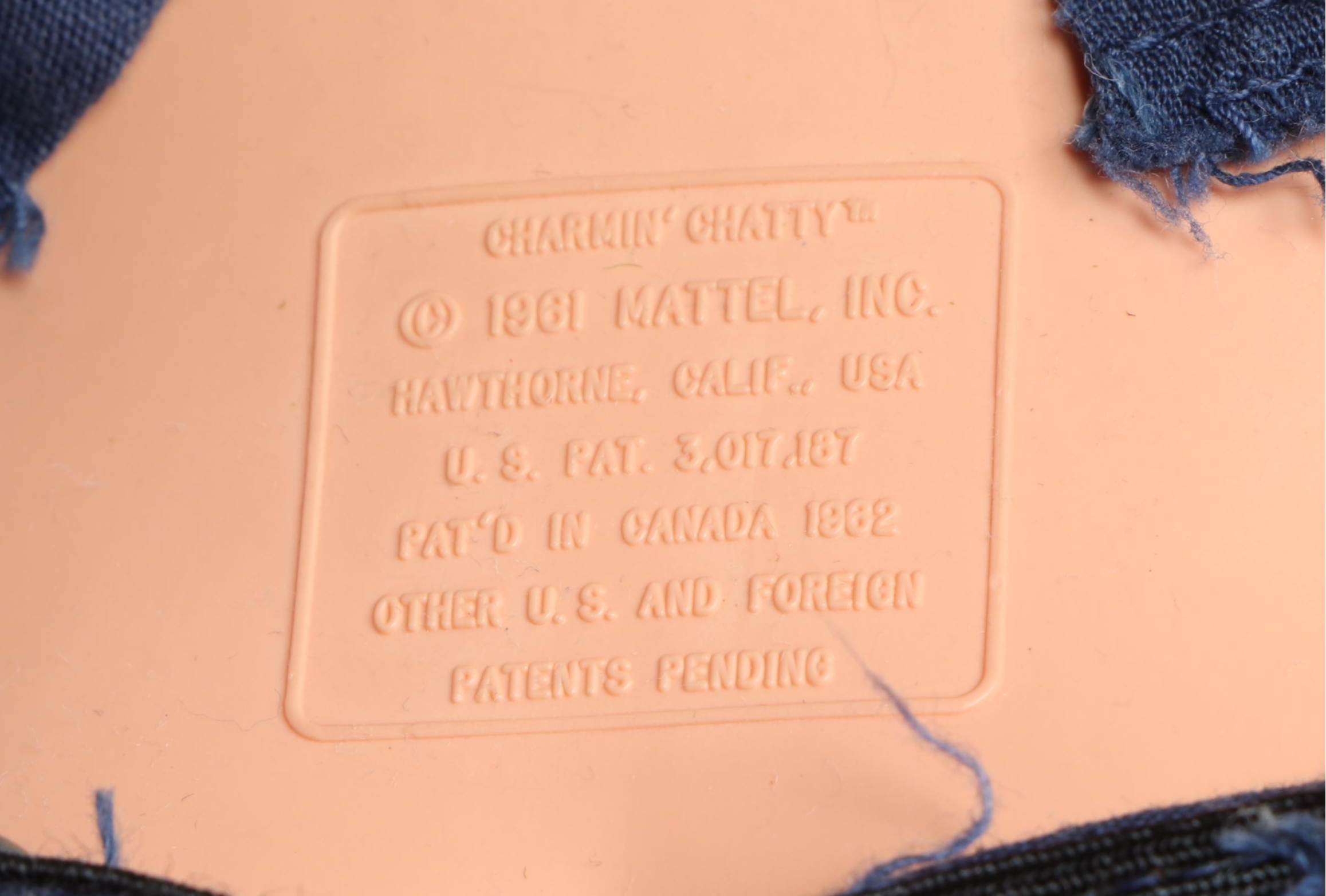 Mattel "Charmin' Chatty" and "Tiny Chatty Baby" with Other Dolls