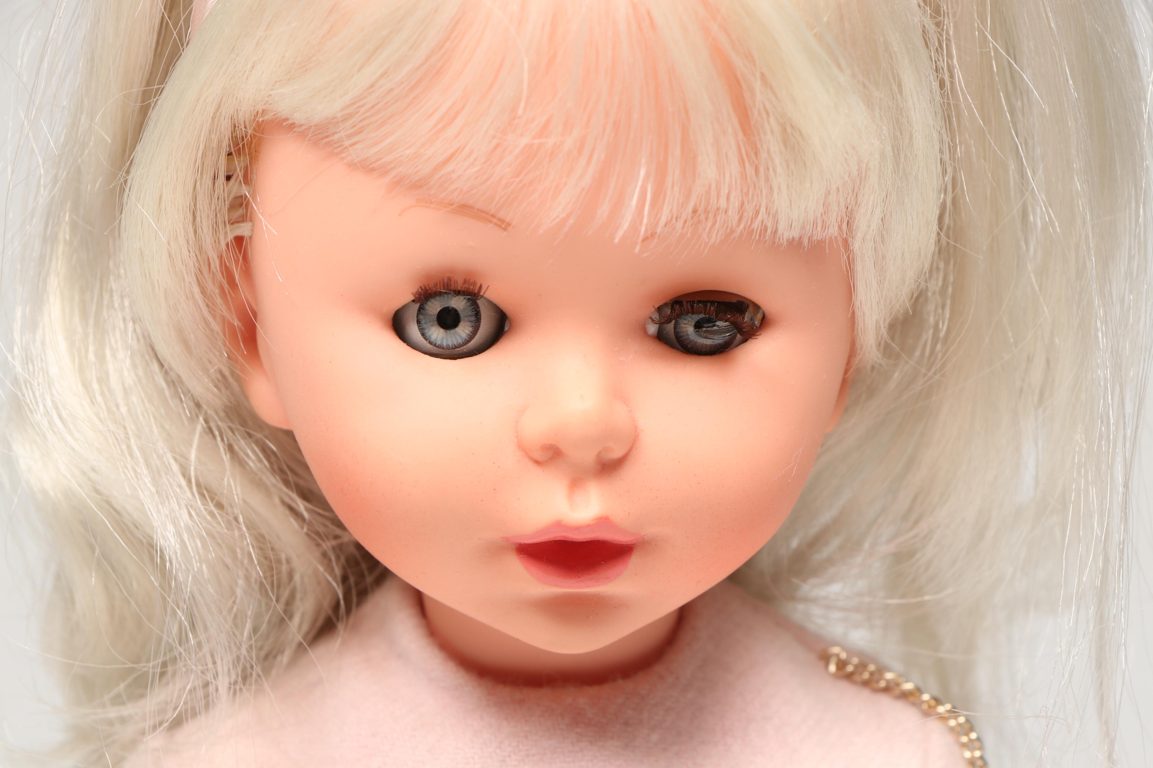 Mattel "Charmin' Chatty" and "Tiny Chatty Baby" with Other Dolls