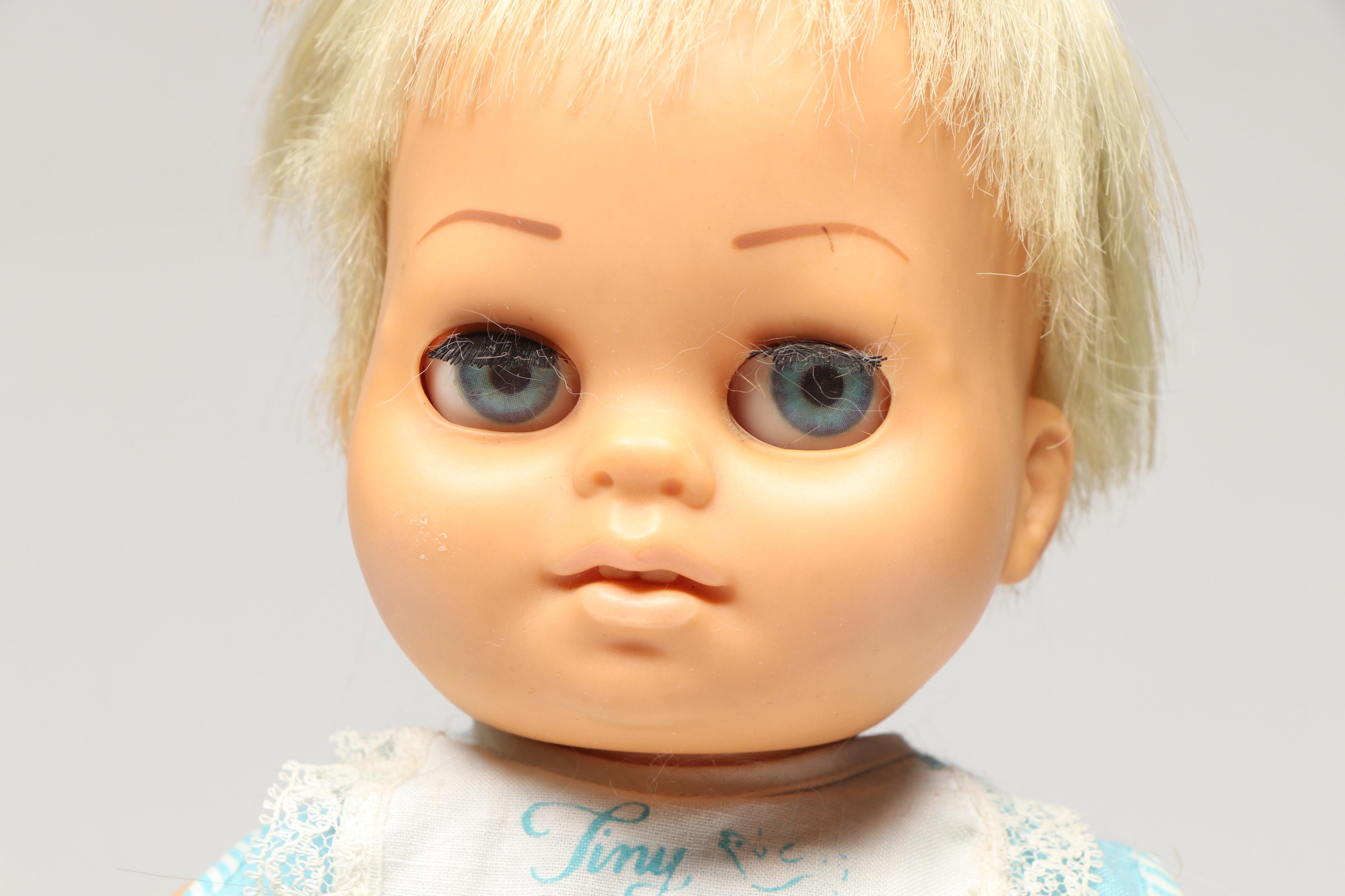 Mattel "Charmin' Chatty" and "Tiny Chatty Baby" with Other Dolls