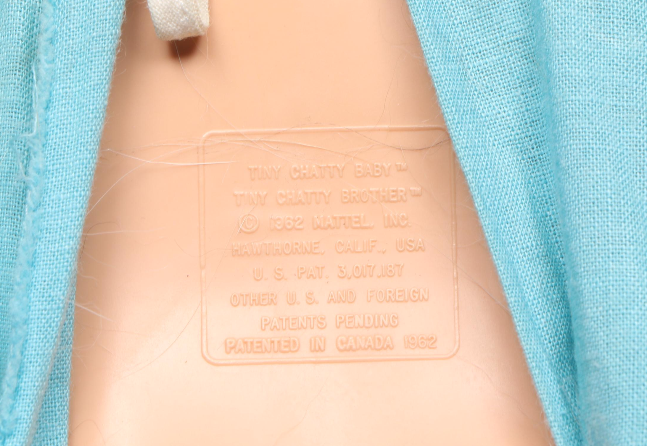 Mattel "Charmin' Chatty" and "Tiny Chatty Baby" with Other Dolls