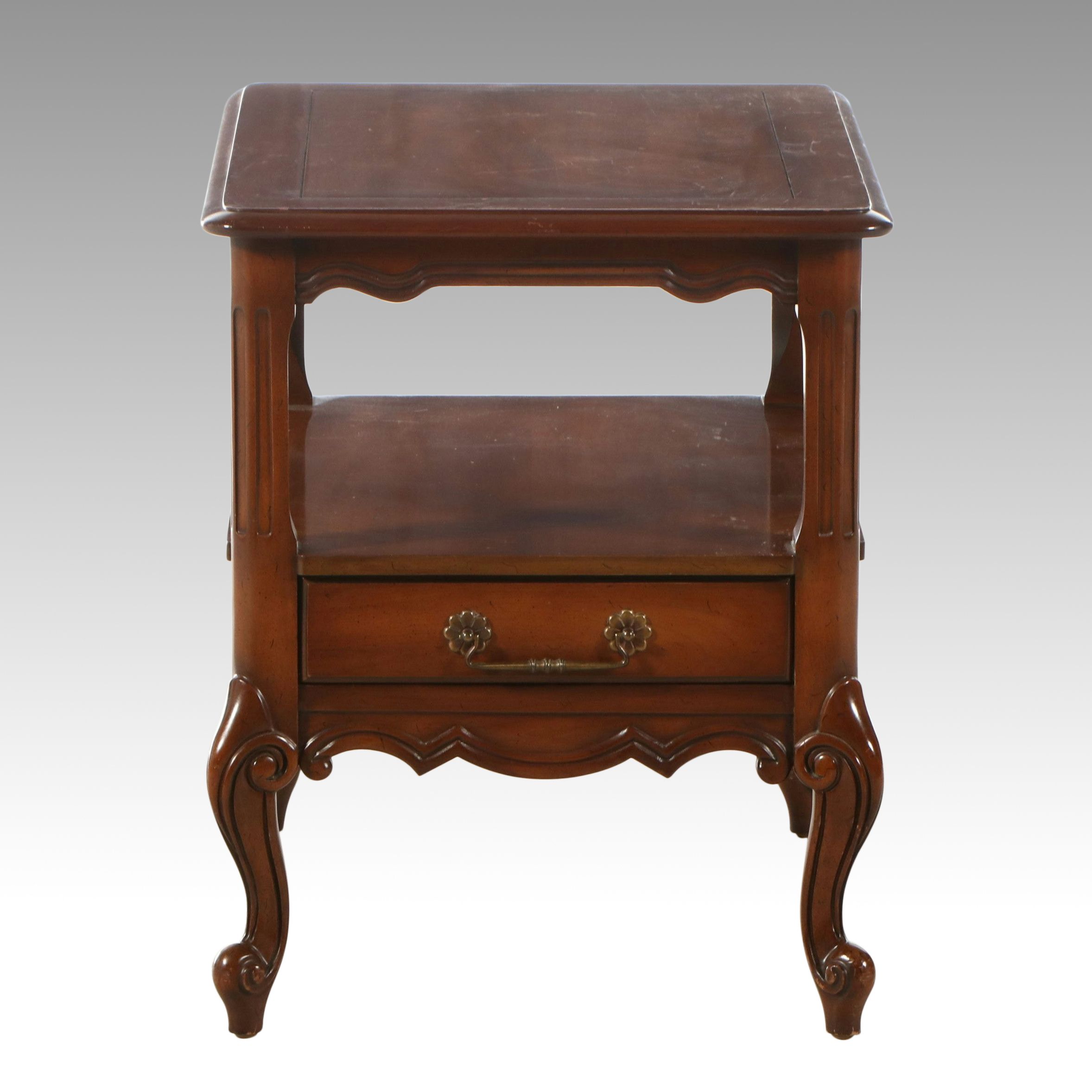 Weiman The Rockwood Collection Mahogany Finish Two-Tier Side Table