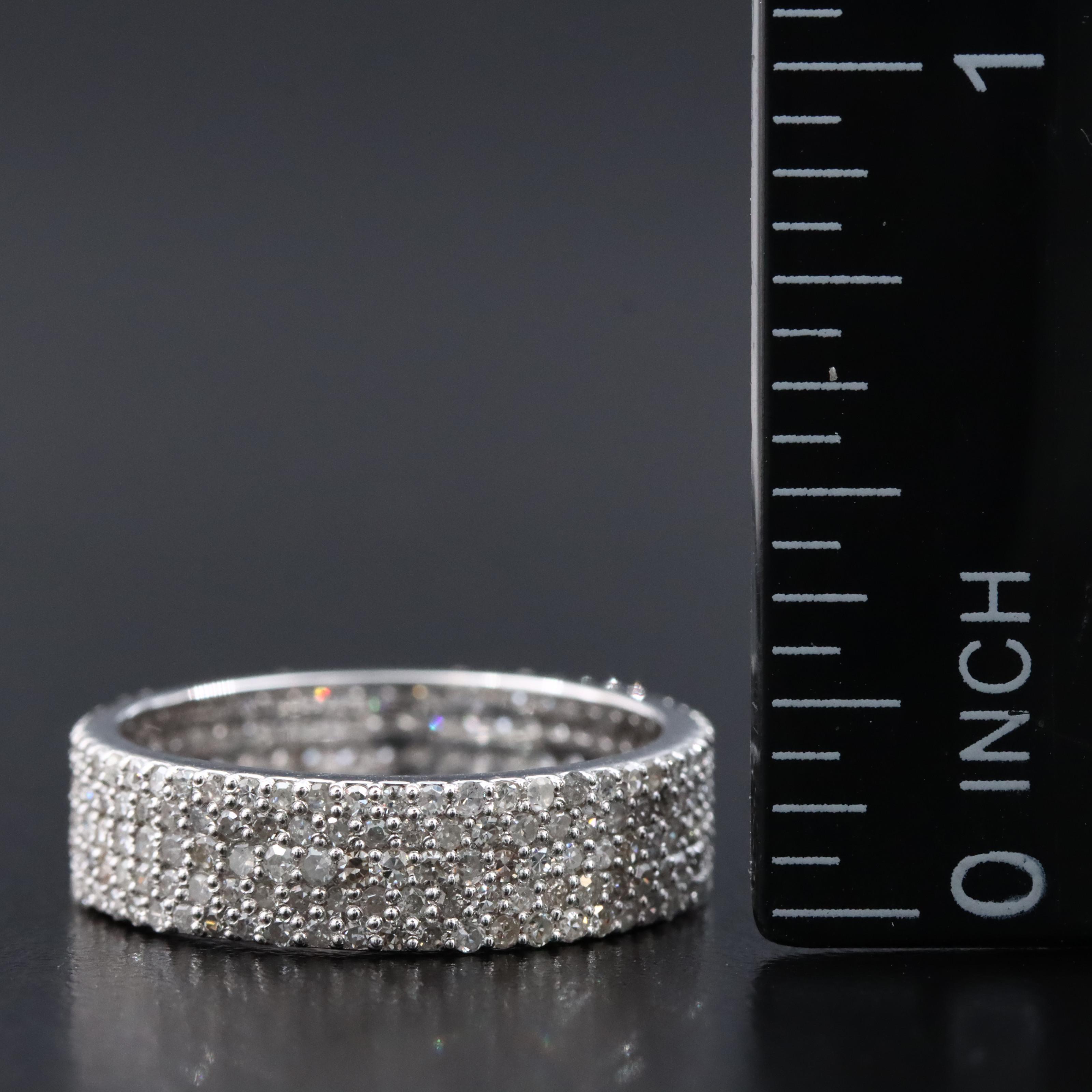 14K 1.28 CTW Diamond Eternity Band