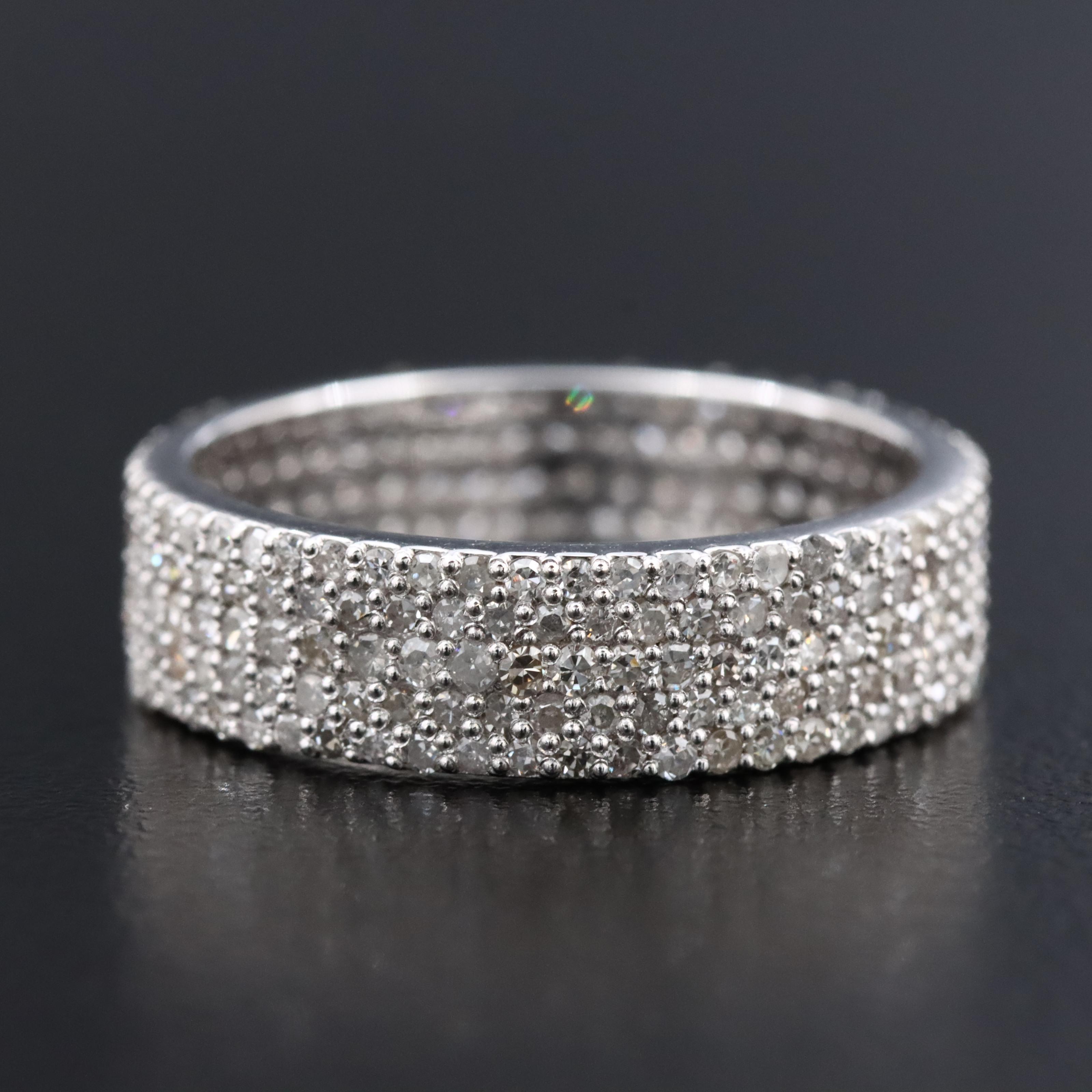 14K 1.28 CTW Diamond Eternity Band