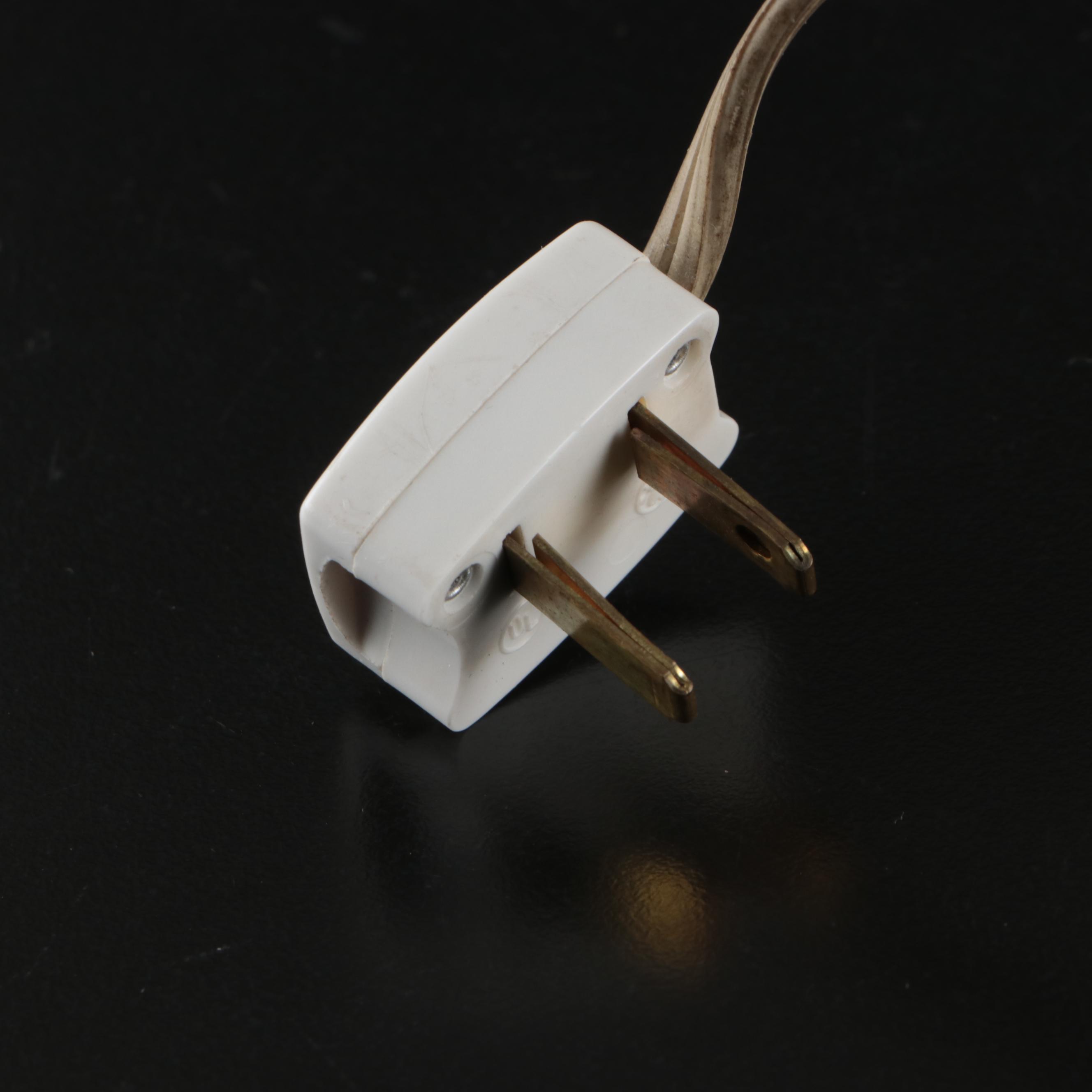 Neoclassical Style Carved Alabaster Table Lamp with Calcite Finial