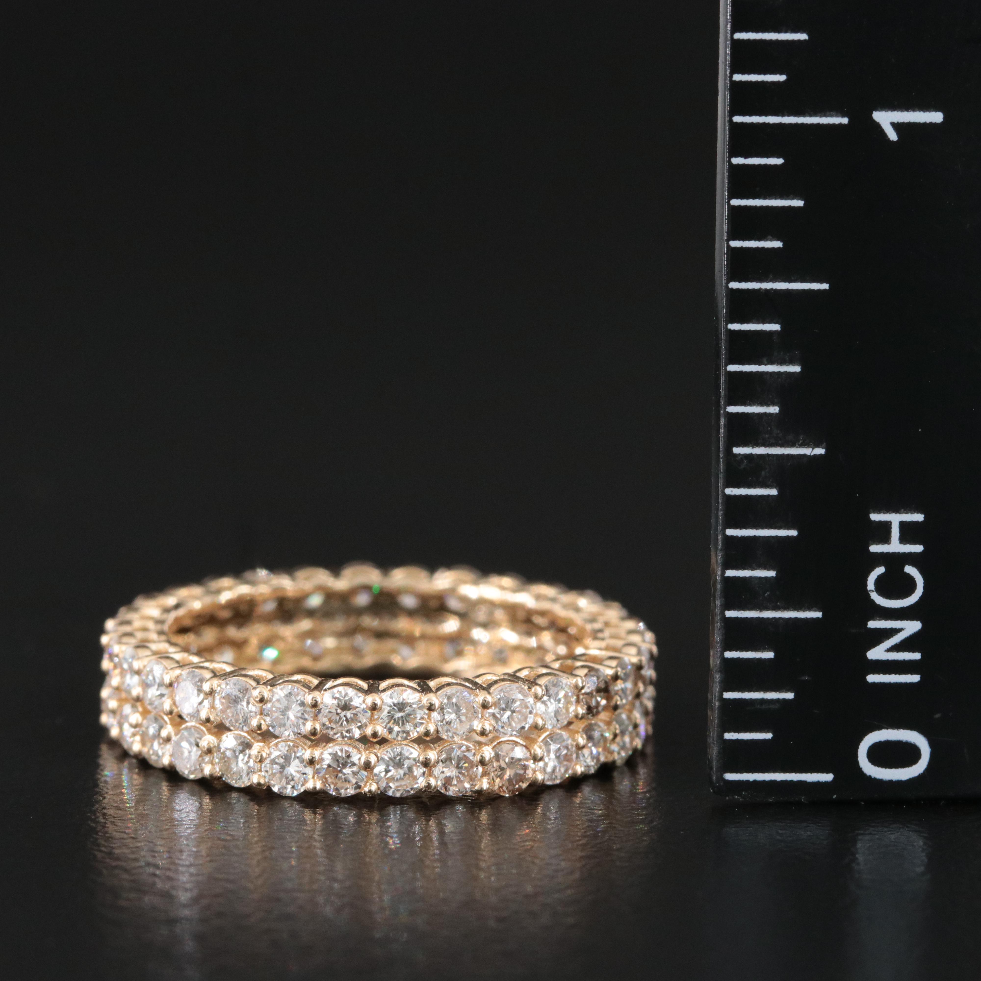 14K 2.17 CTW Diamond Eternity Band