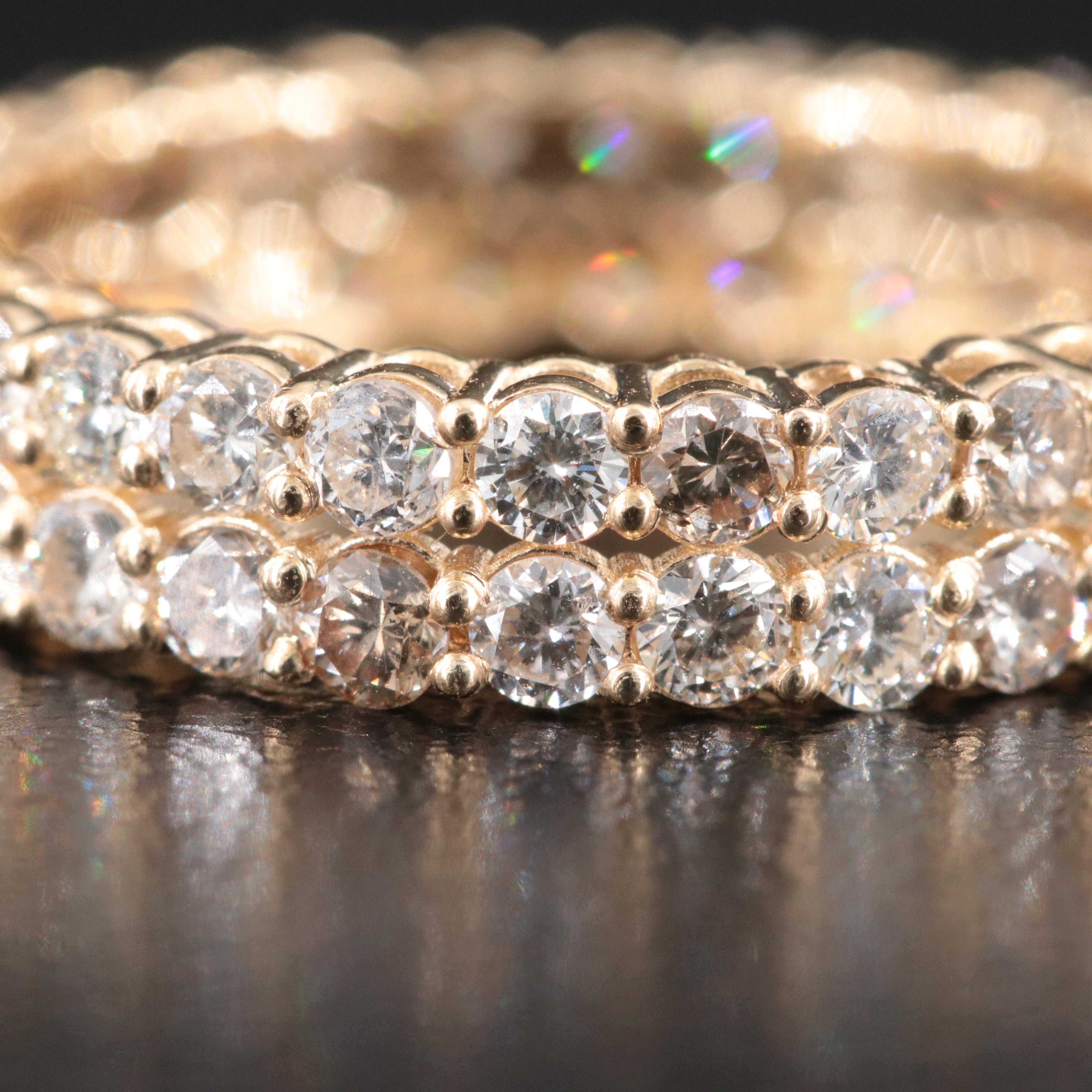14K 2.17 CTW Diamond Eternity Band