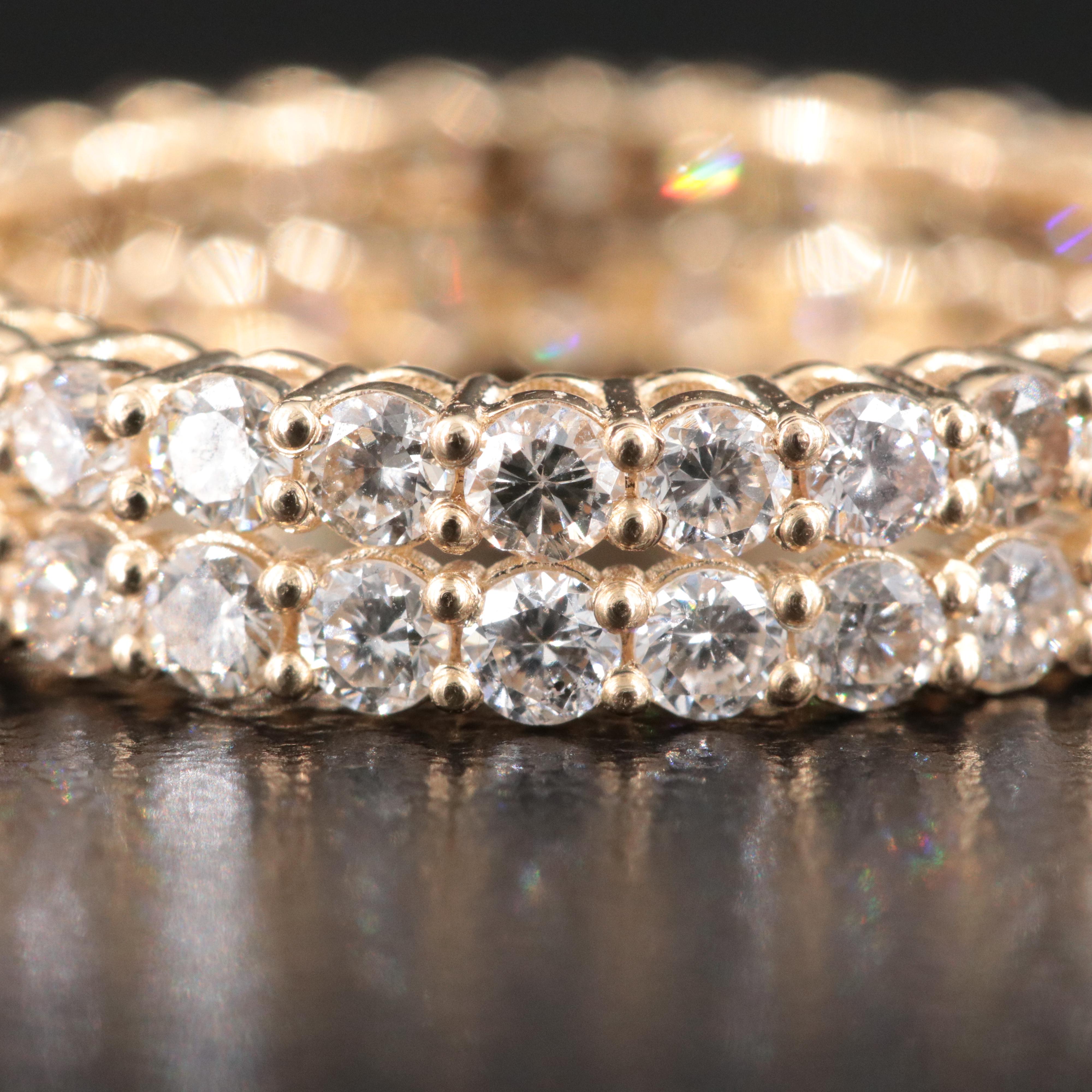 14K 2.17 CTW Diamond Eternity Band