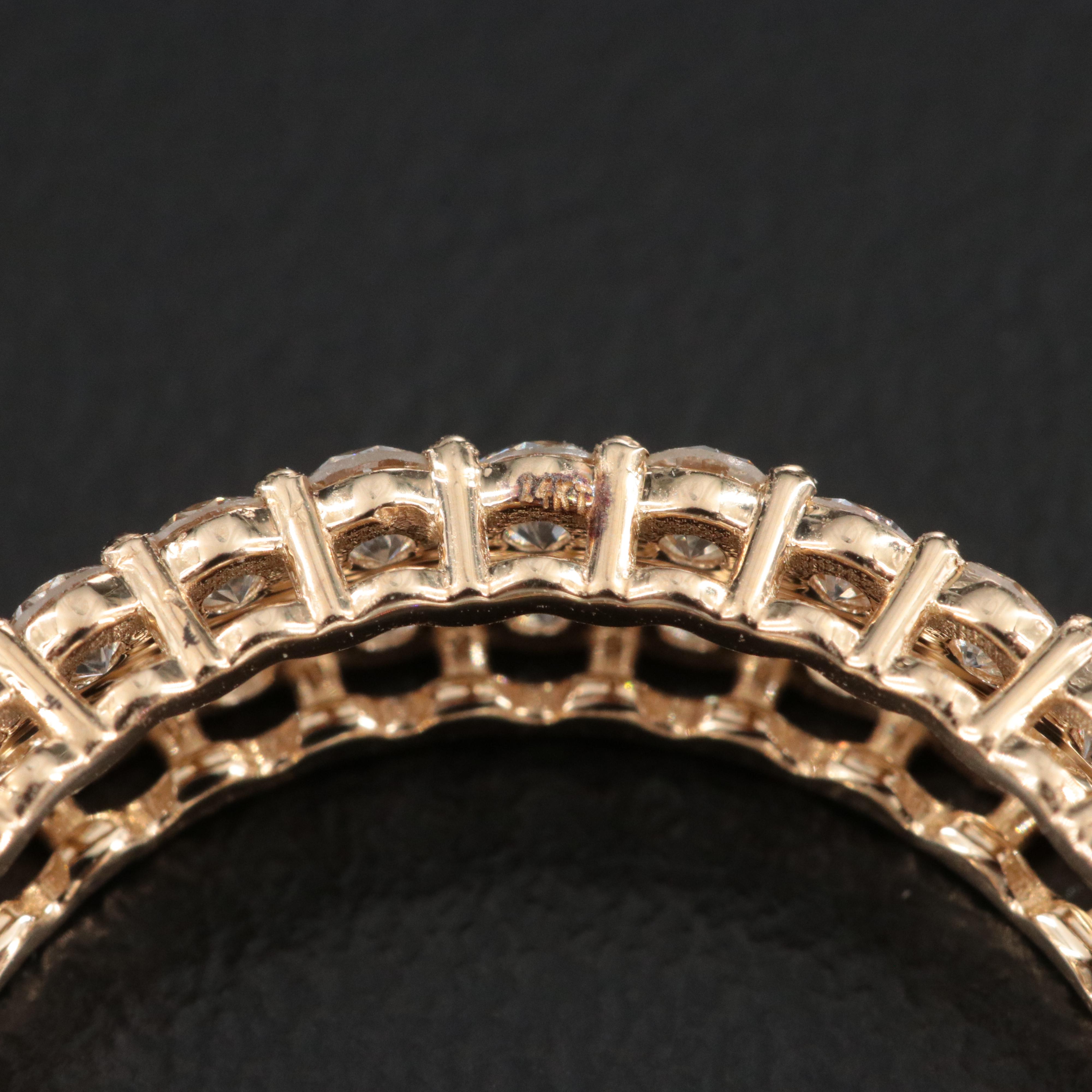 14K 2.17 CTW Diamond Eternity Band