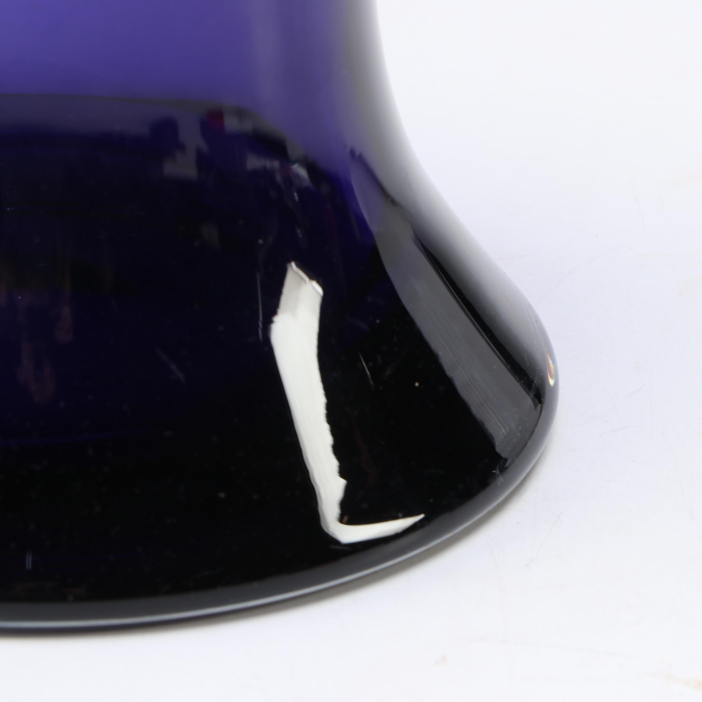 Polish Cobalt Glass Vase