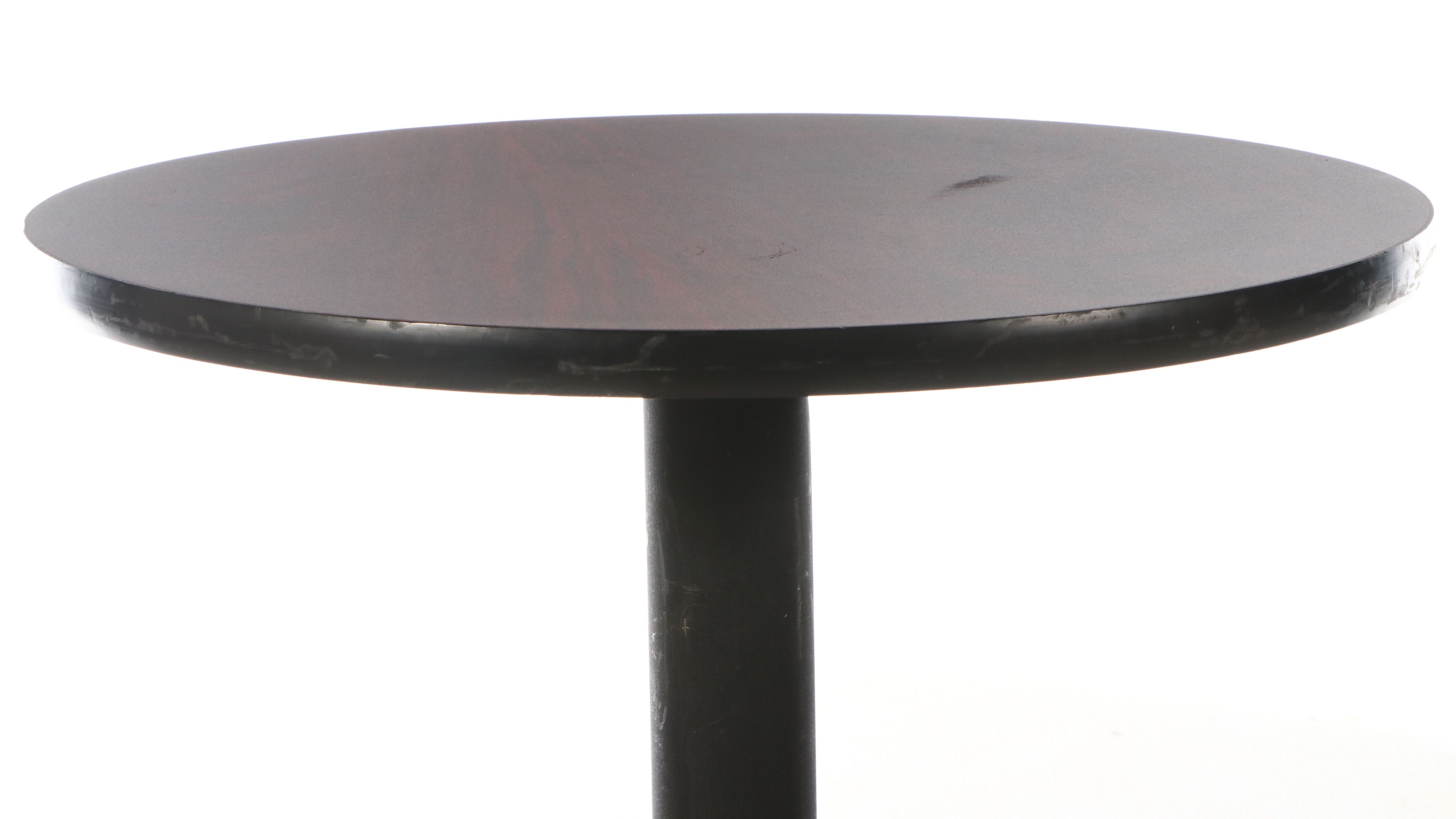 M. Dietz and Sons Bar Height Table with Bentwood Barstools