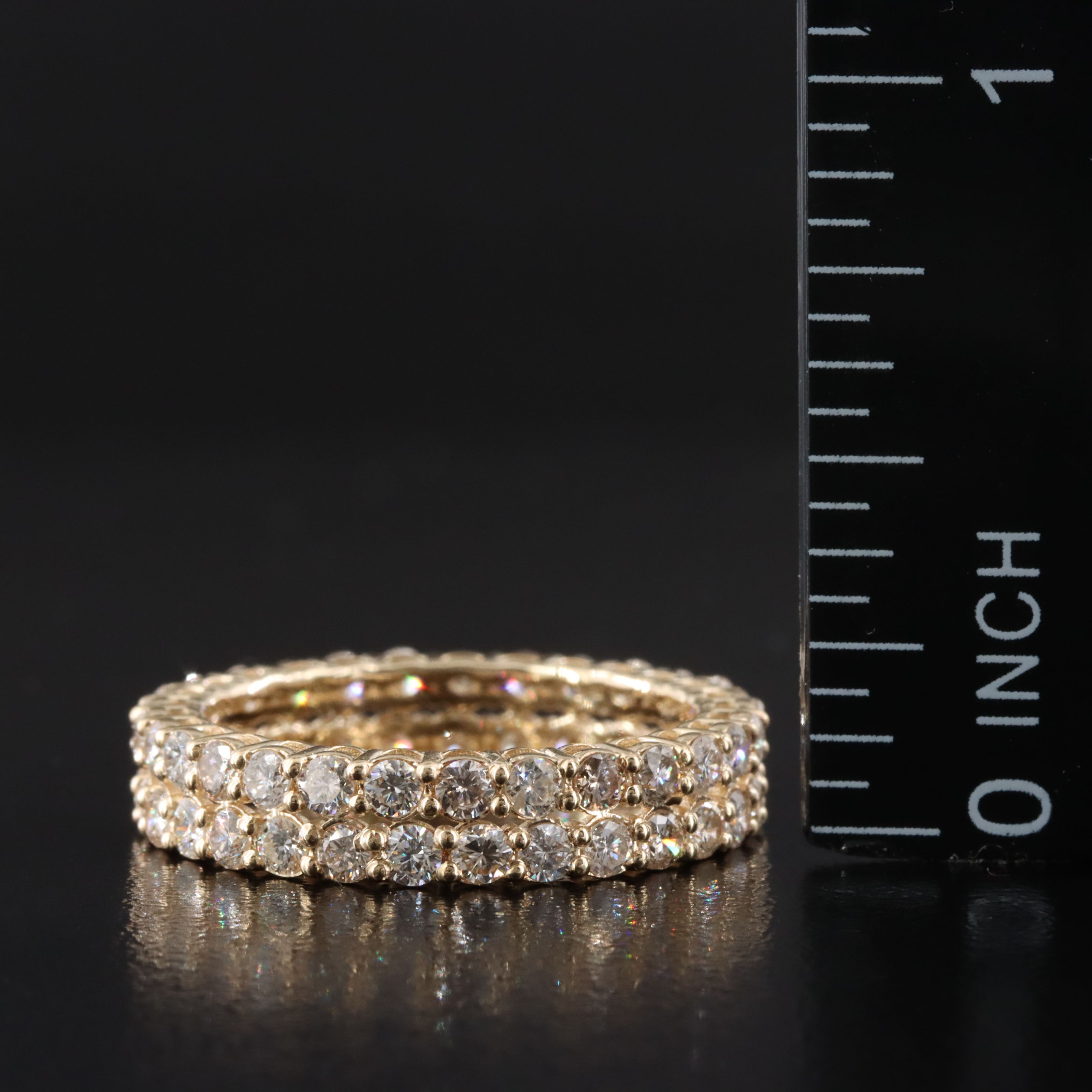 14K 1.98 CTW Diamond Eternity Band