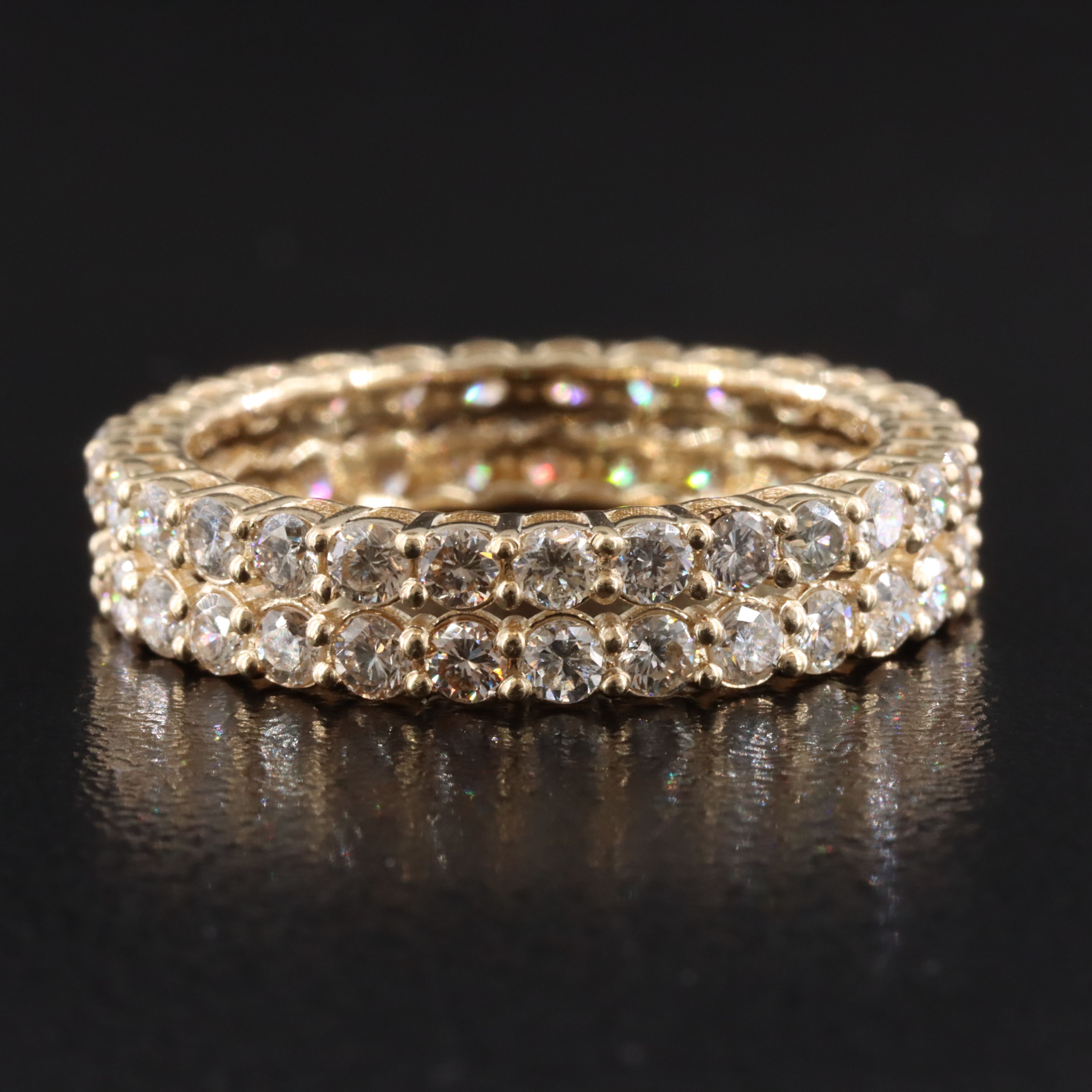 14K 1.98 CTW Diamond Eternity Band