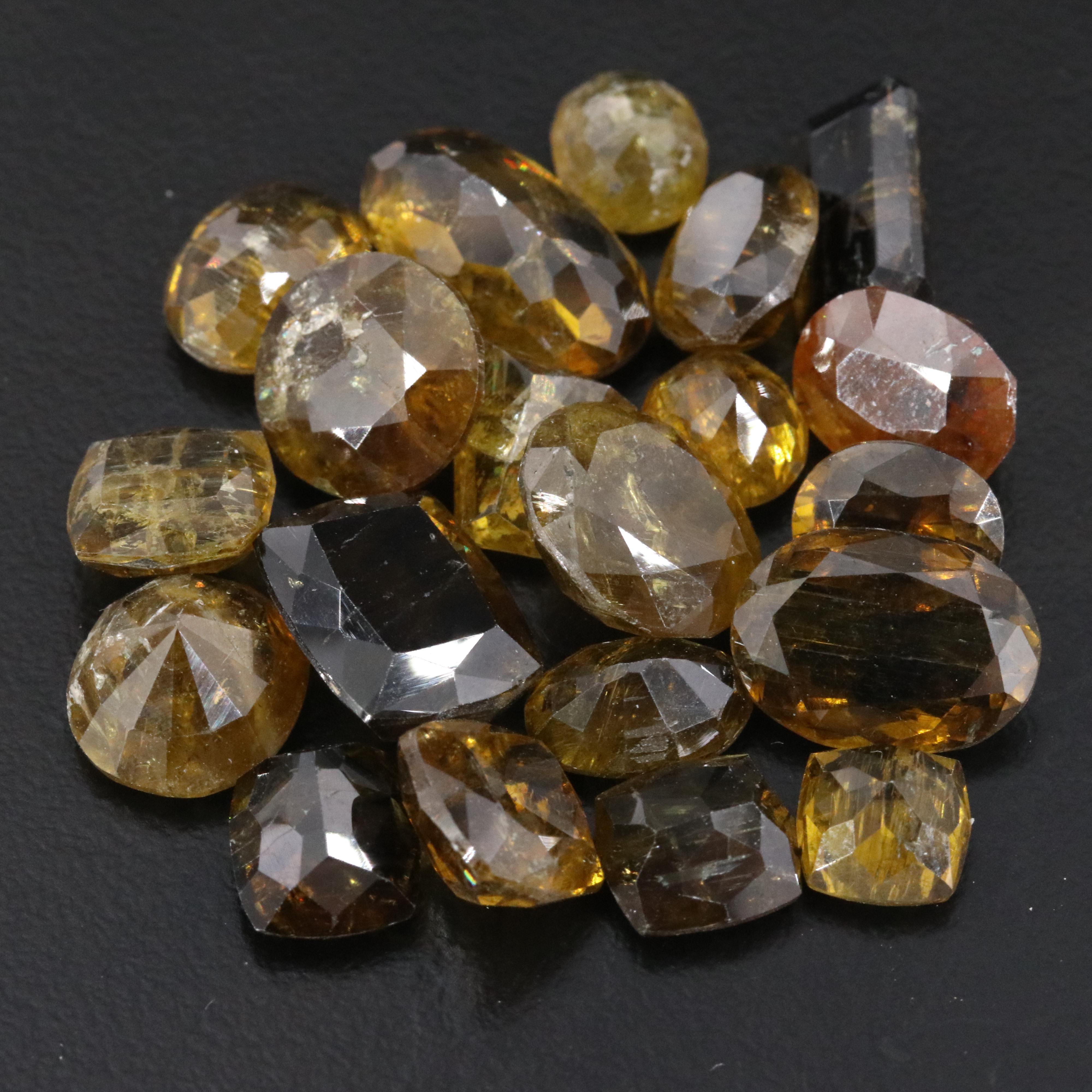 Loose 57.89 CTW Epidote Lot