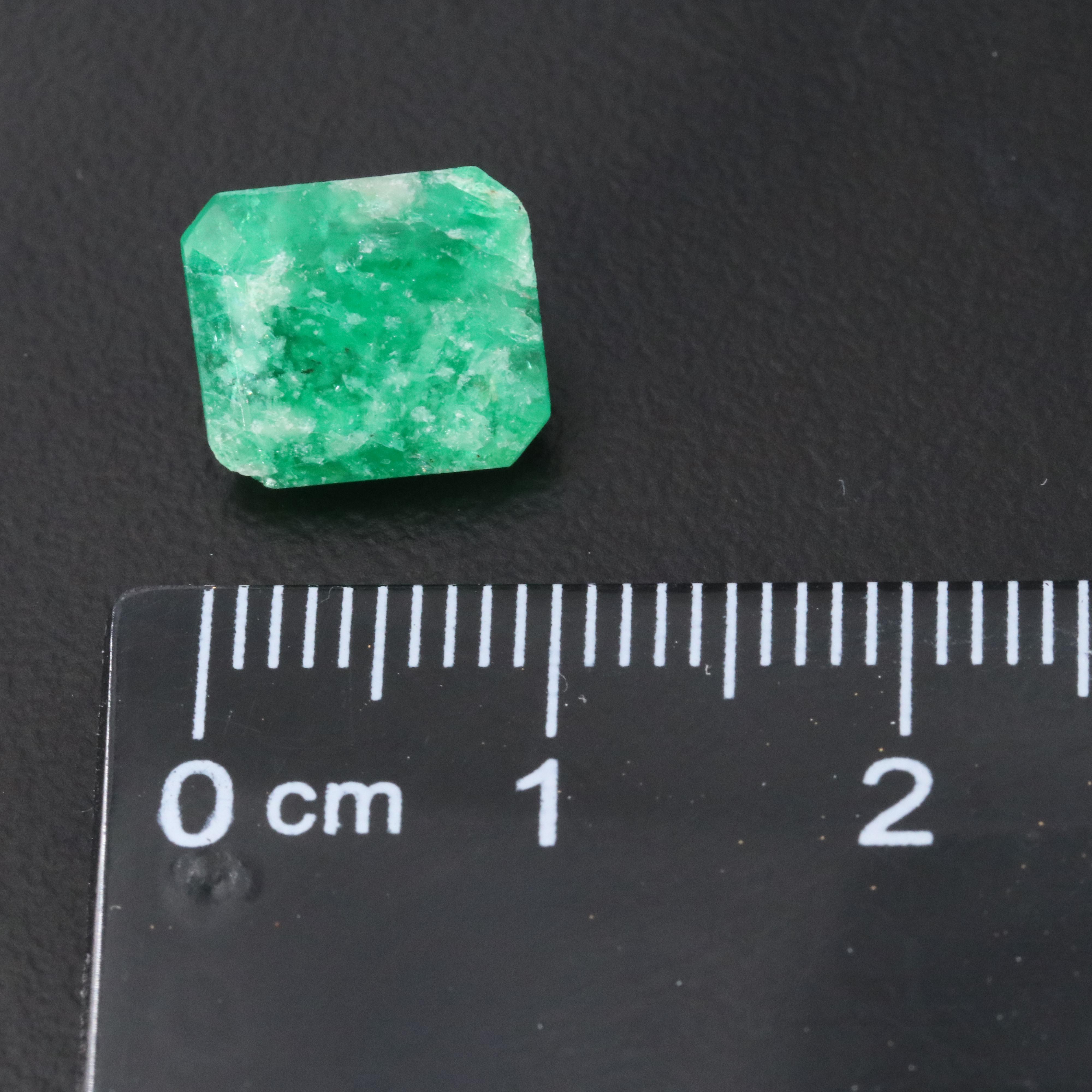 Loose 4.36 CT Emerald