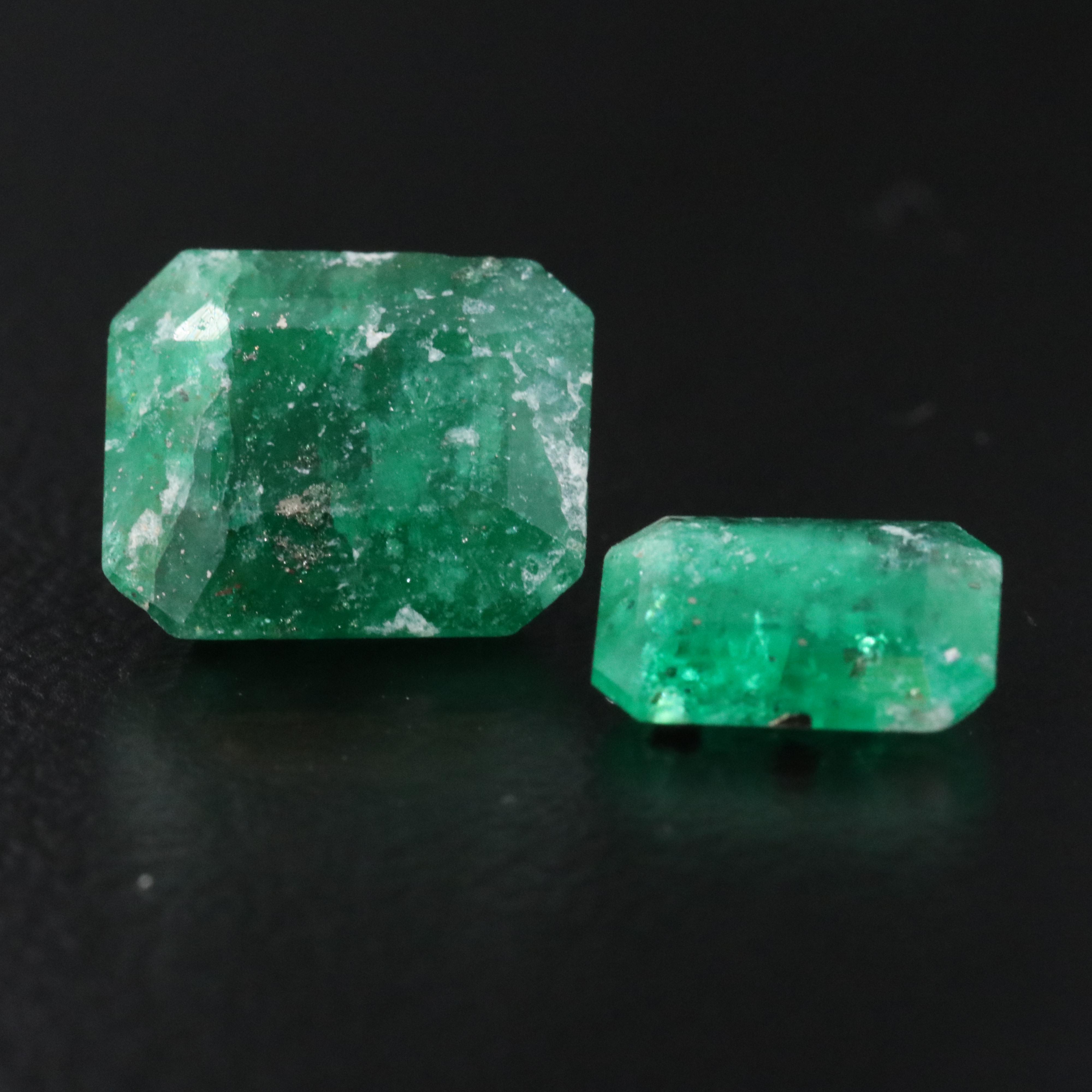 Loose 3.62 CTW Emeralds