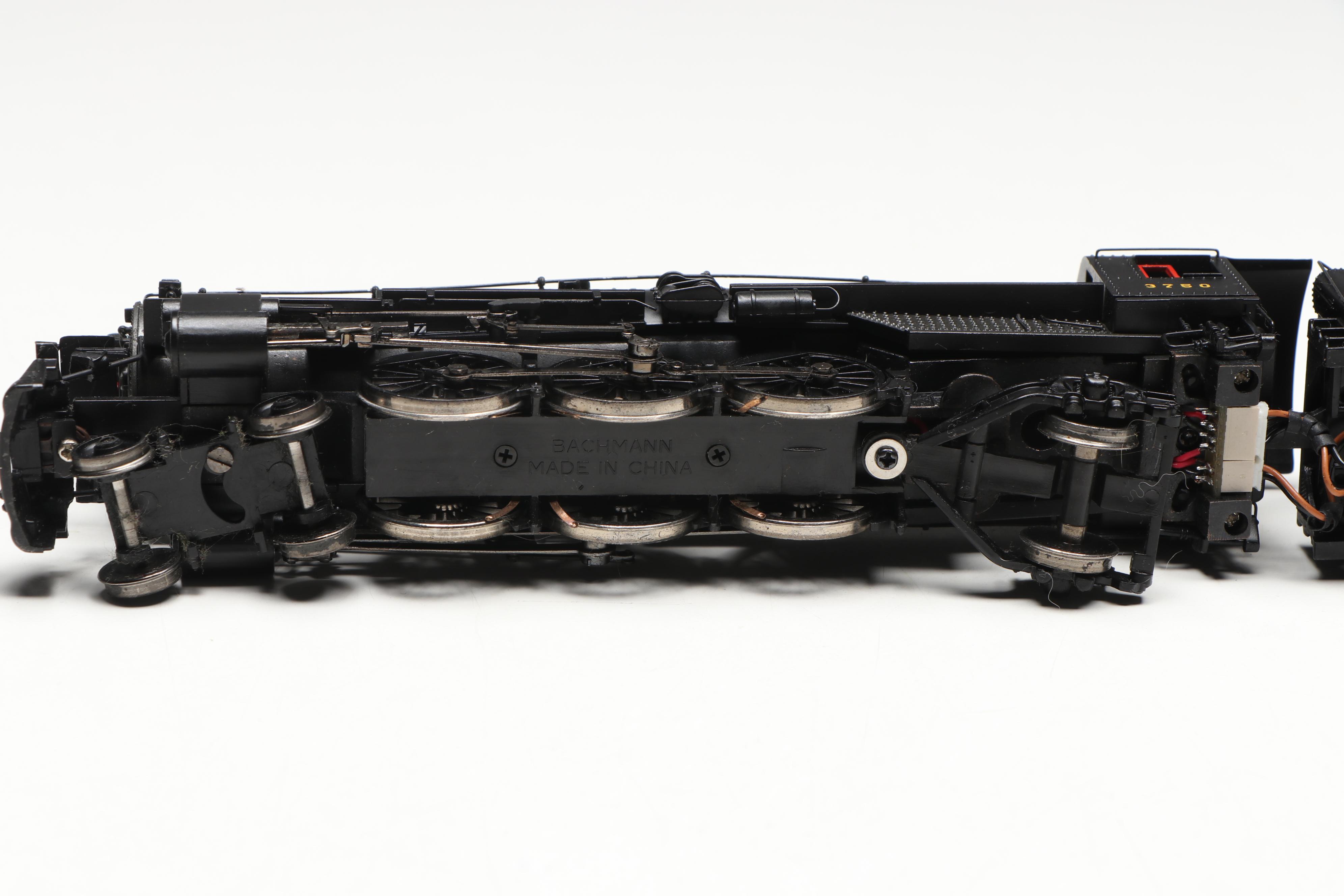 Spectrum HO Scale K4 4-6-2 Pacific Locomotive, Coach #3758 and More Train Cars