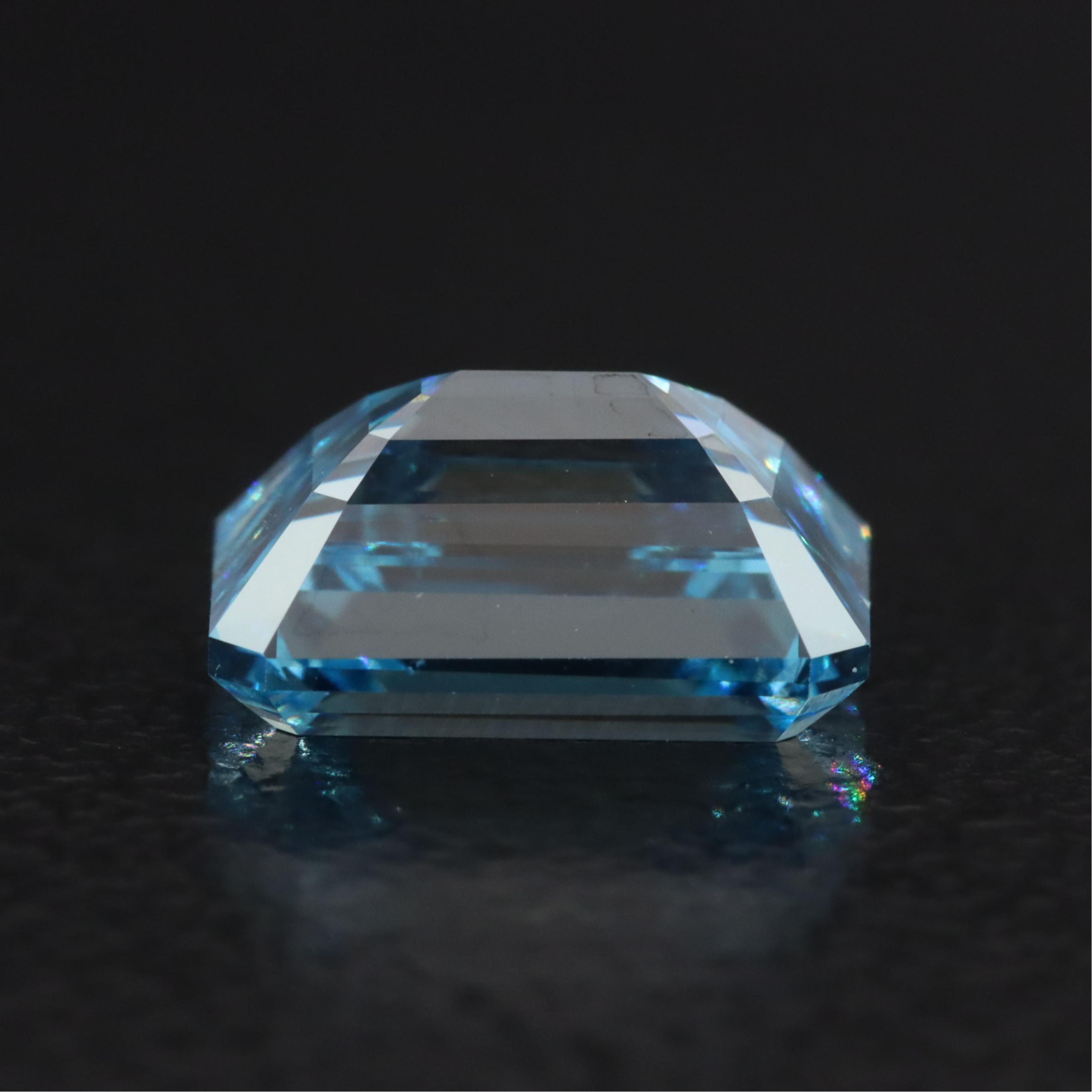 Loose 1.61 CT Lab Grown Fancy Blue Diamond with IGI Report